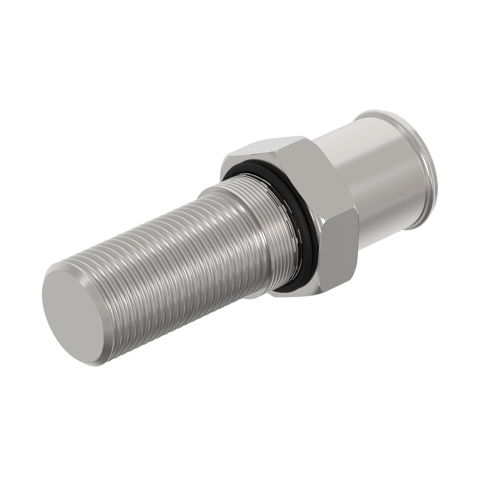 FITTING, ADAPTER, SCREENED, BEADED