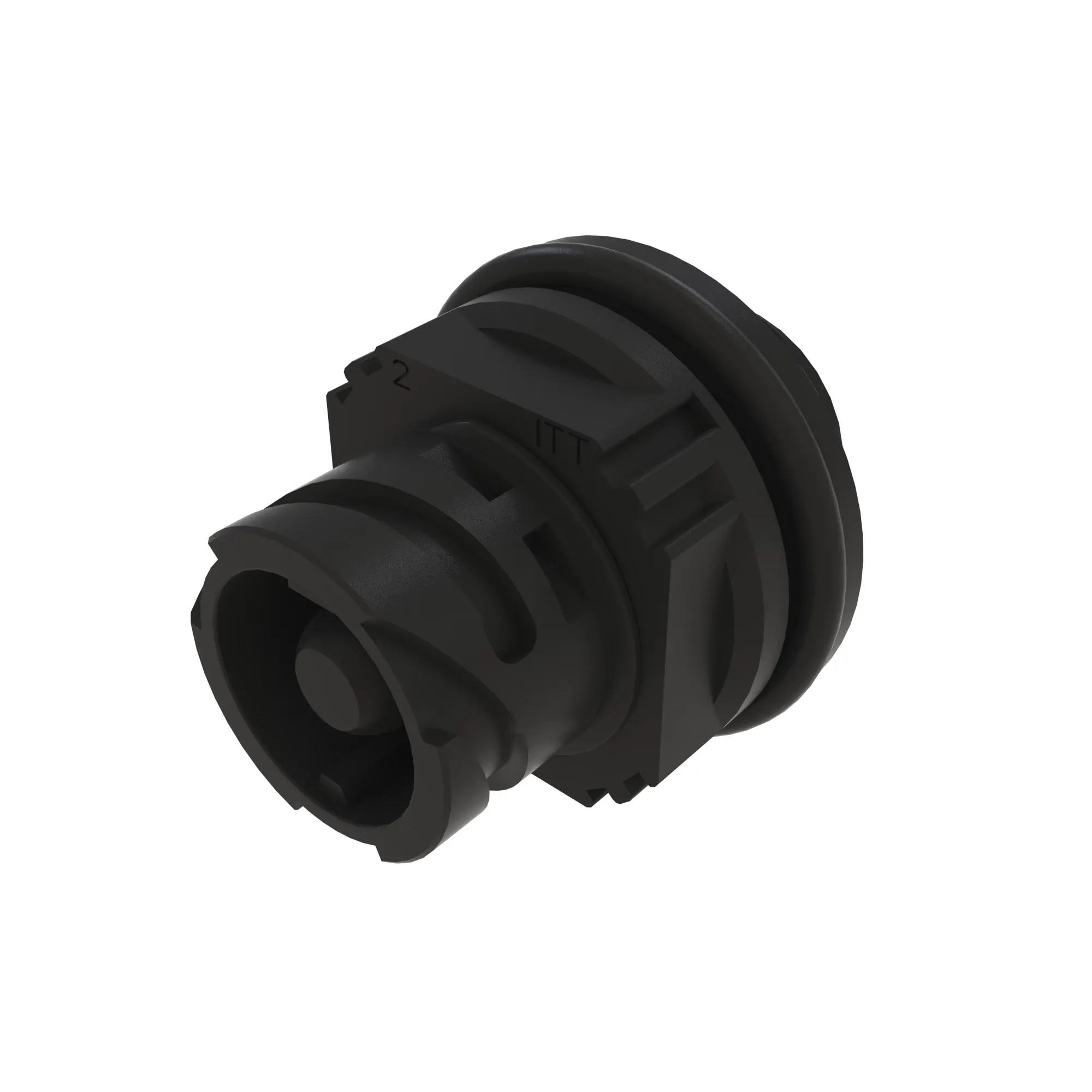ACCY ITT APD JAM NUT BLK PLSTC