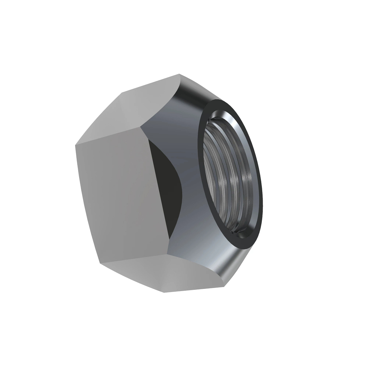 John Deere Hexagonal Lock Nut, 0.875" - N306686