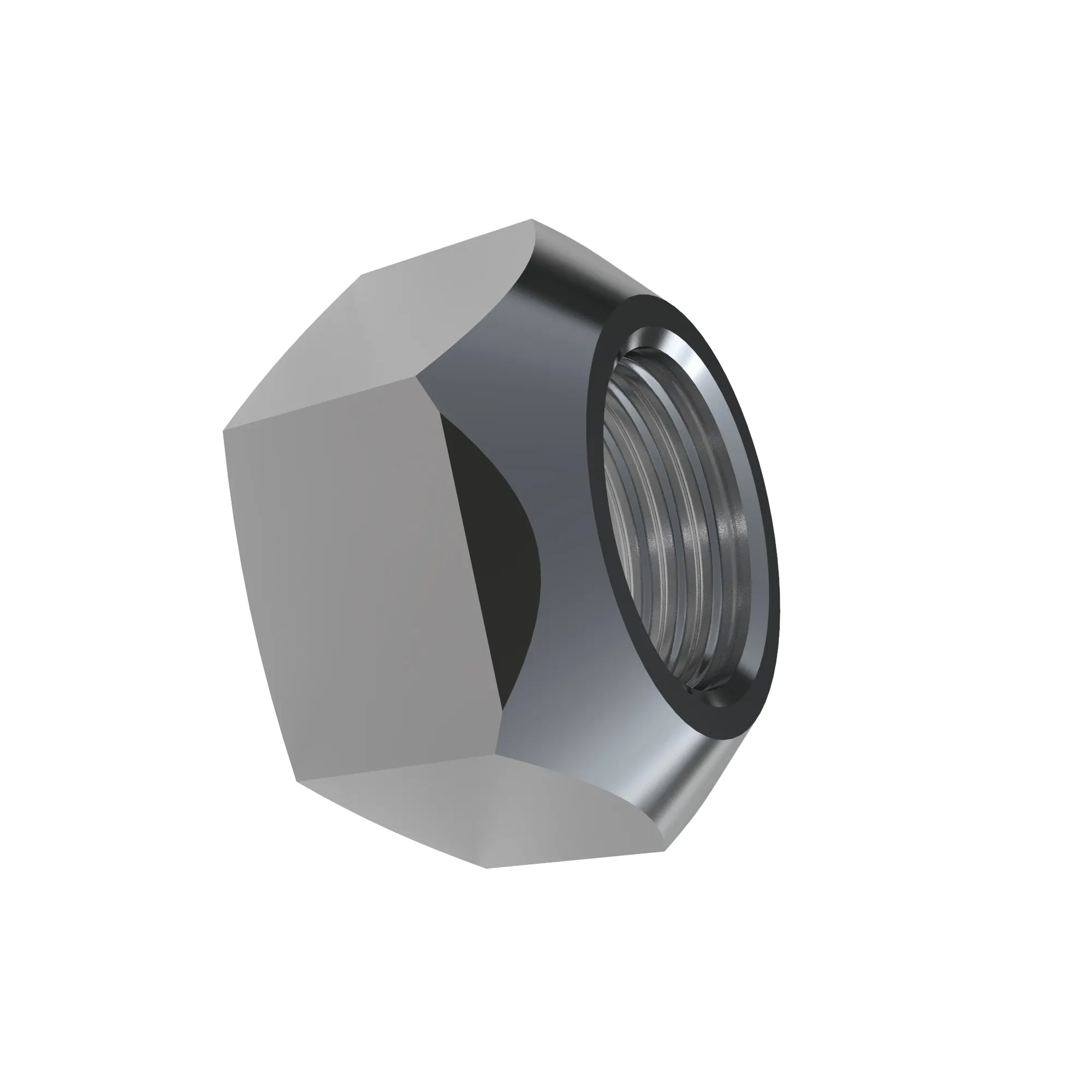 John Deere Hexagonal Lock Nut, 0.875" - N306686