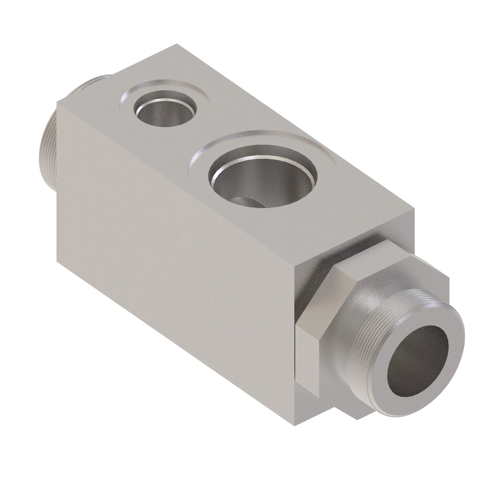 John Deere Cooler Bypass Manifold Fitting - AN373157