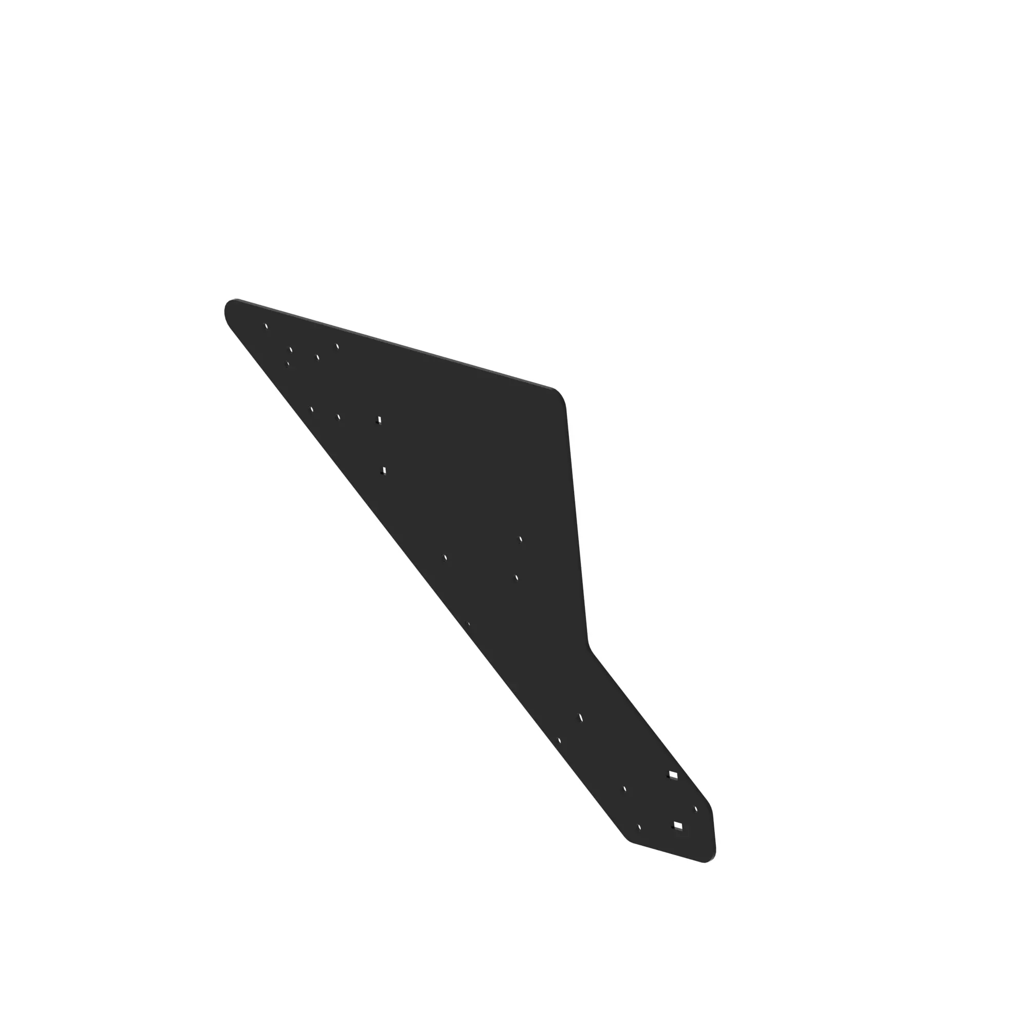 PLATE, STAIR SIDE SUPPORT