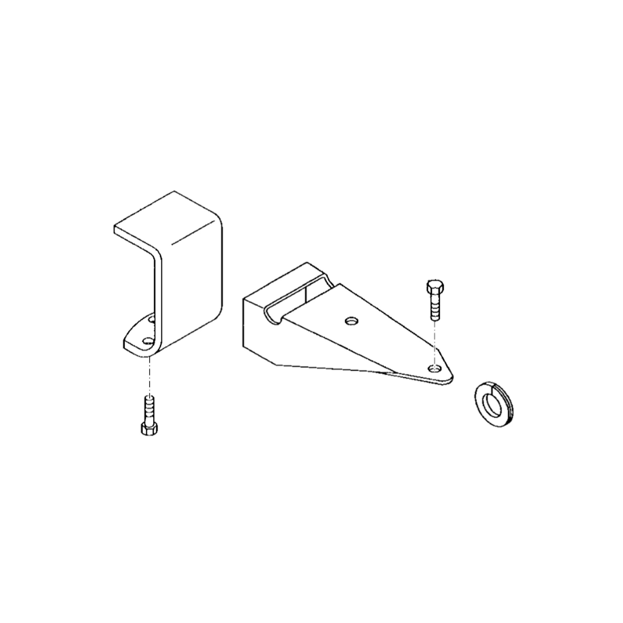 John Deere Monitor Console Mounting Attachment - BE23599