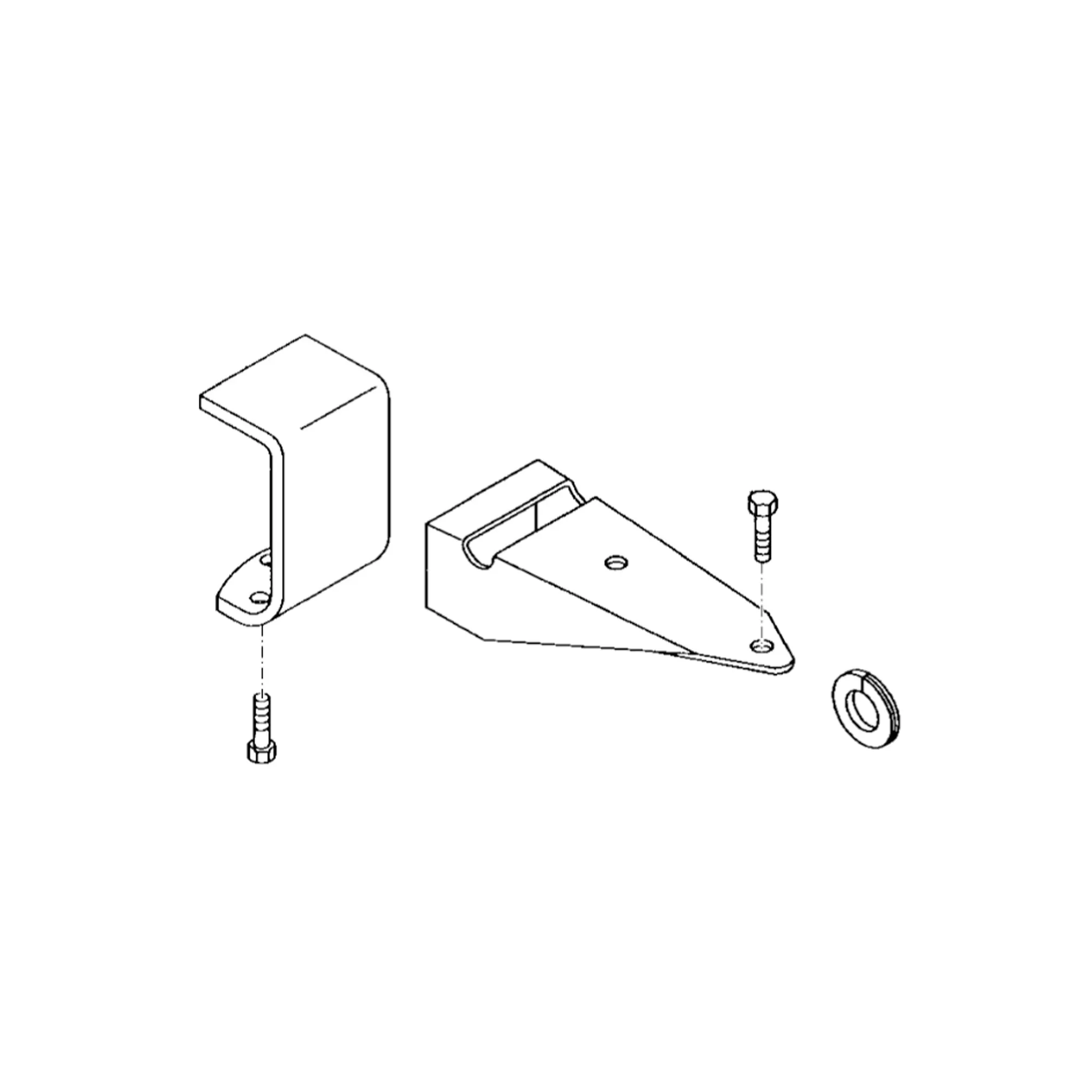 John Deere Monitor Console Mounting Attachment - BE23599