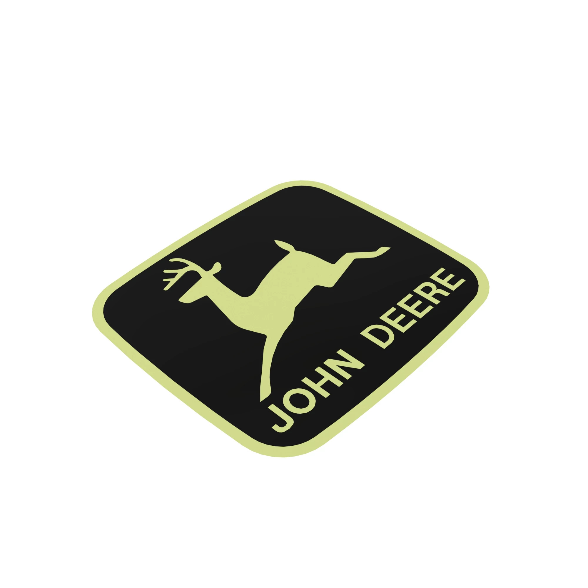John Deere Leaping Deer design Label - JD5597