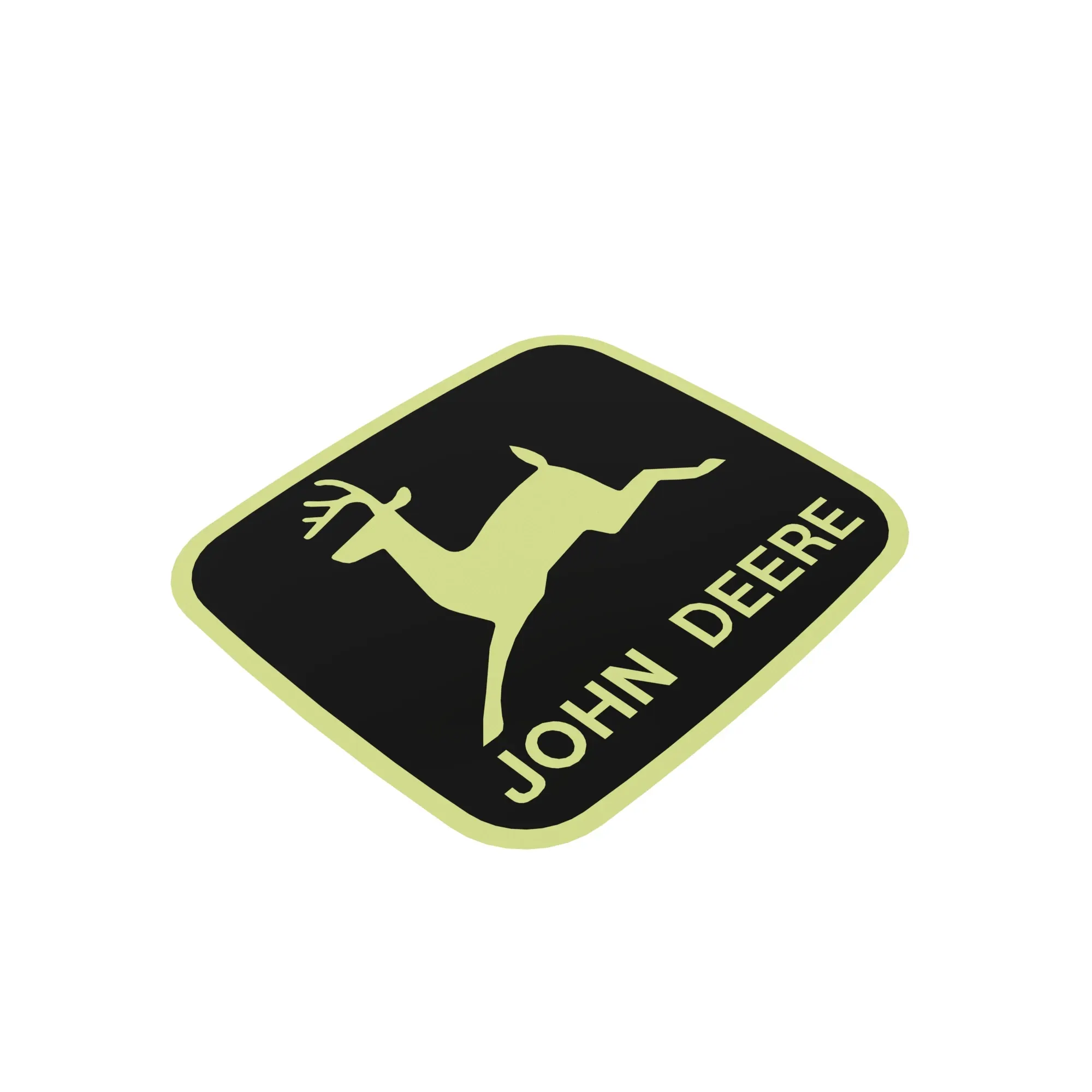 John Deere Leaping Deer design Label - JD5597