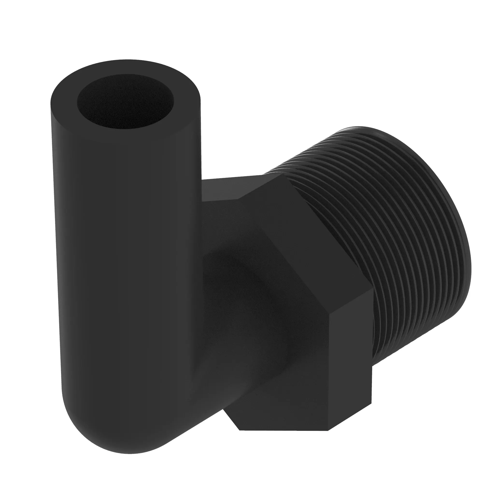 FITTING, 90, HOSEBARB, 3/8" FPT X 1/2", PP