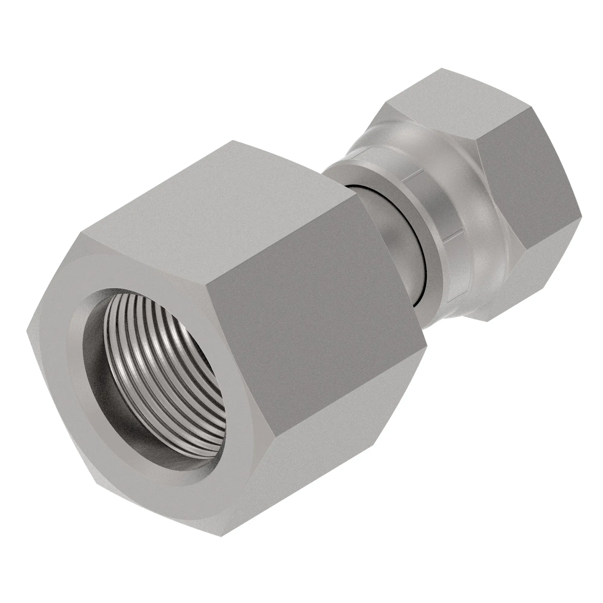 John Deere Female to Female Hose Adapter Fitting - T431077