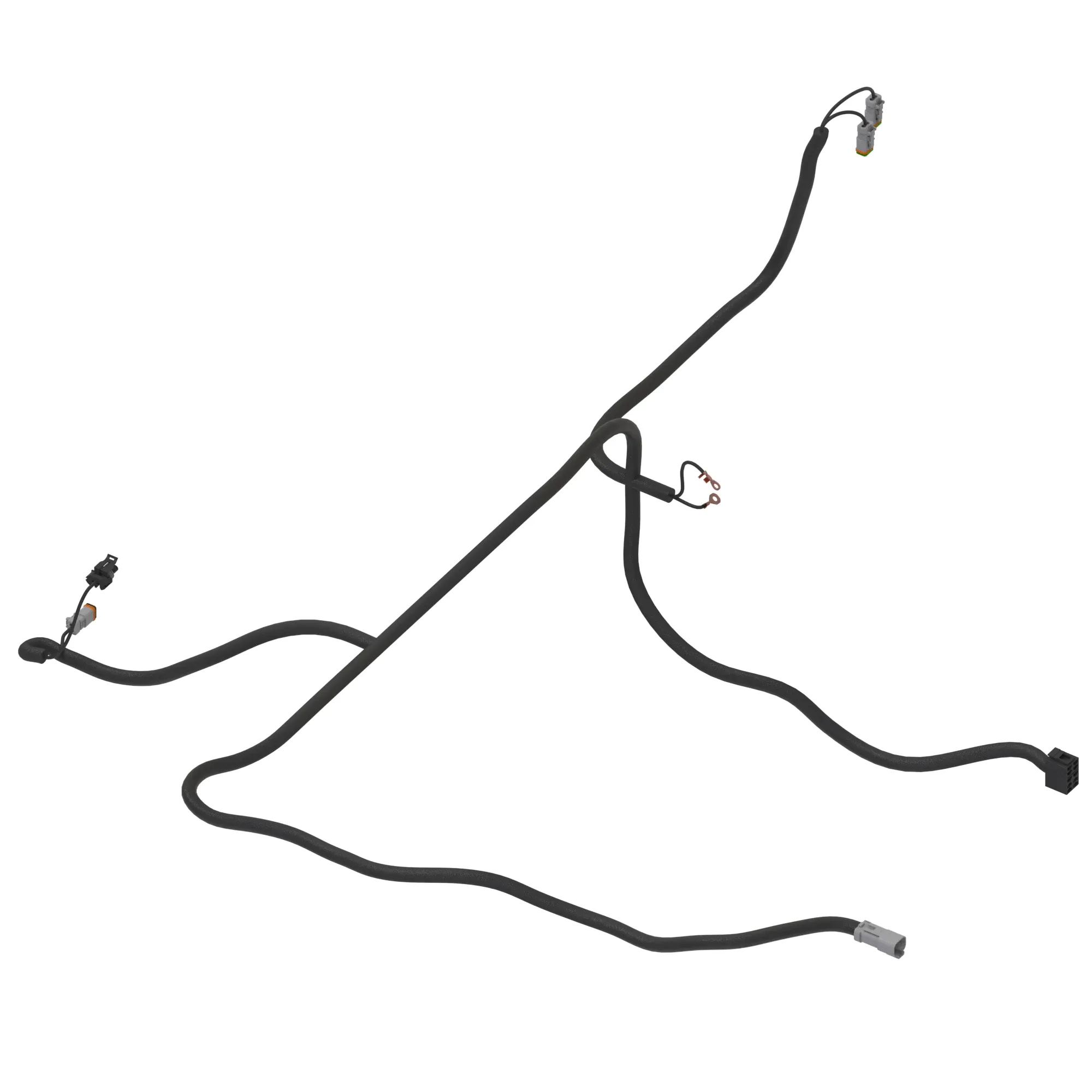 John Deere Loader Coupler Ride Control Wiring Harness - AXT14931