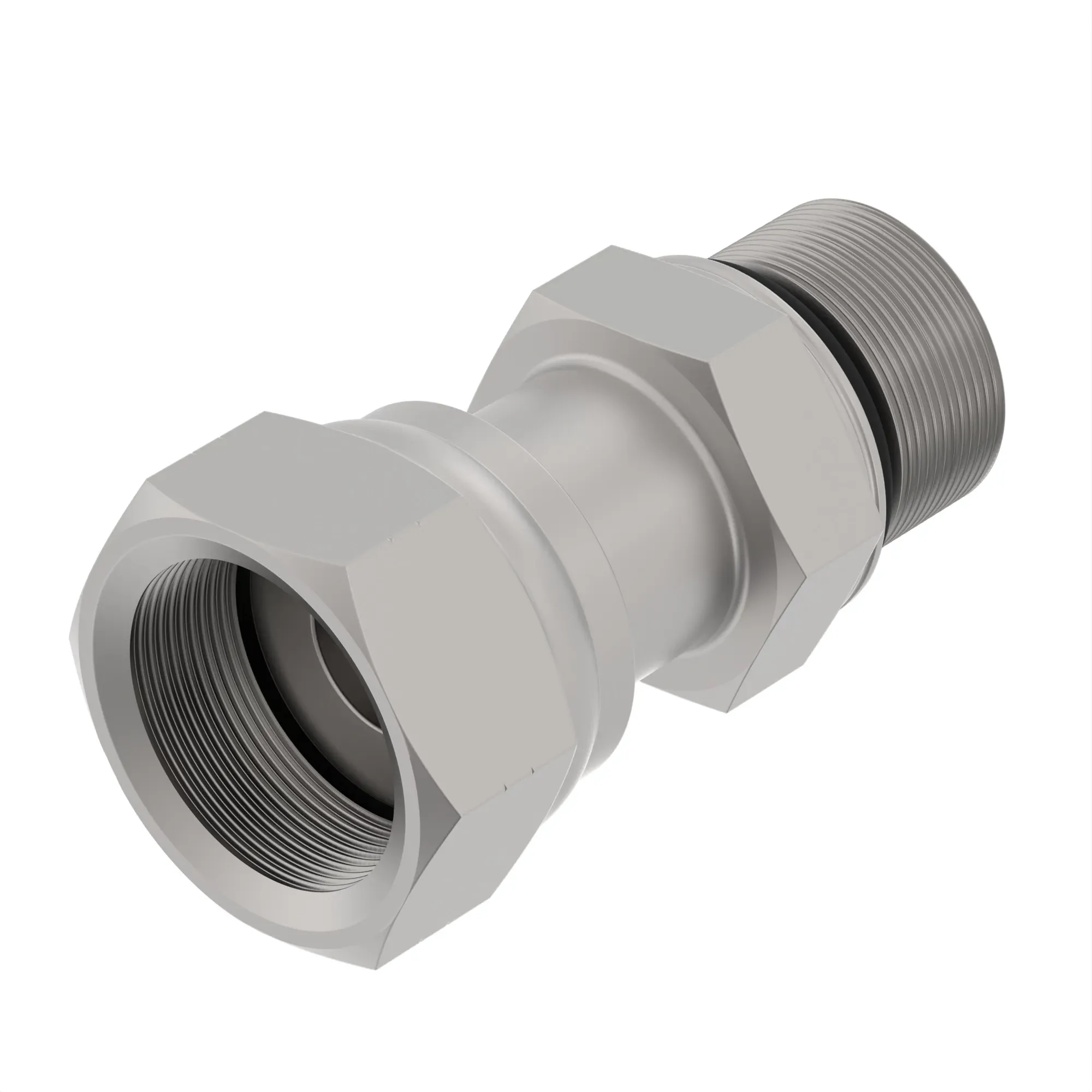 ST THD SWIVEL CONNECTOR,O-RING FSF