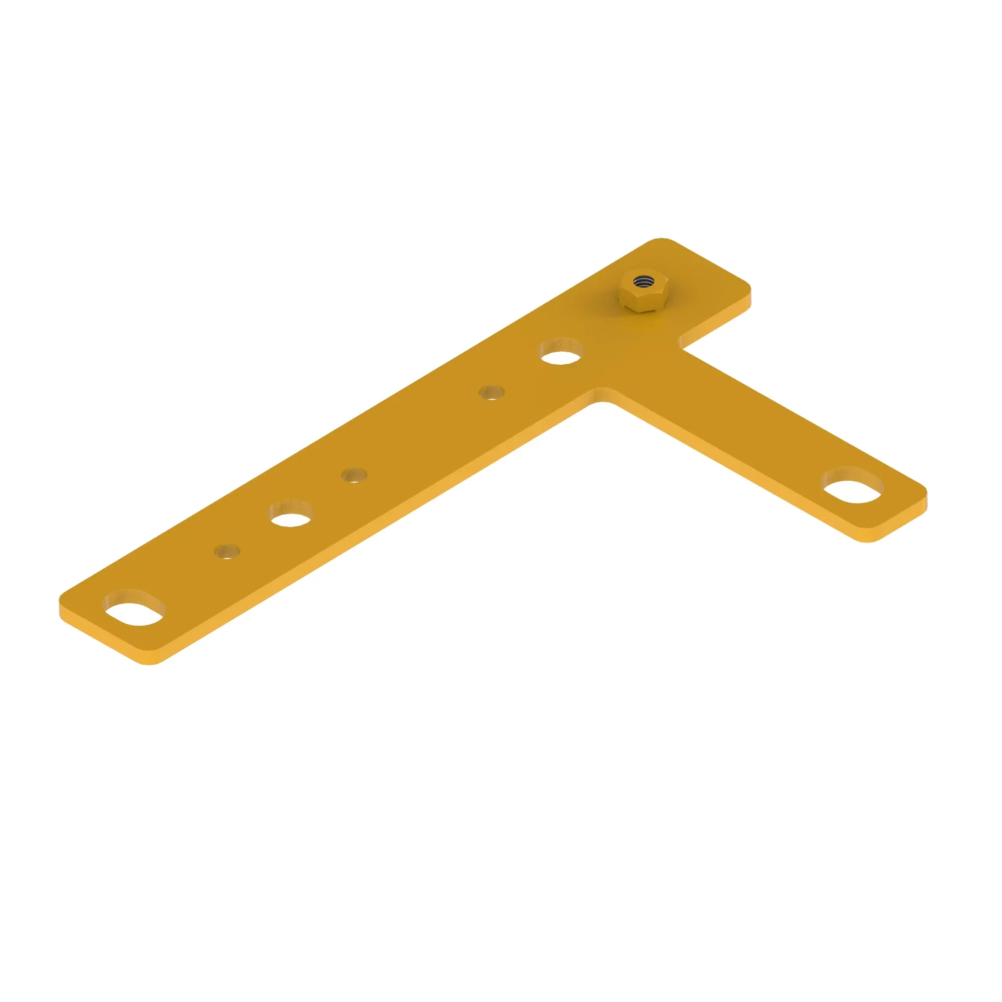 John Deere Front Axle Cooling Tube Bracket - AT486061