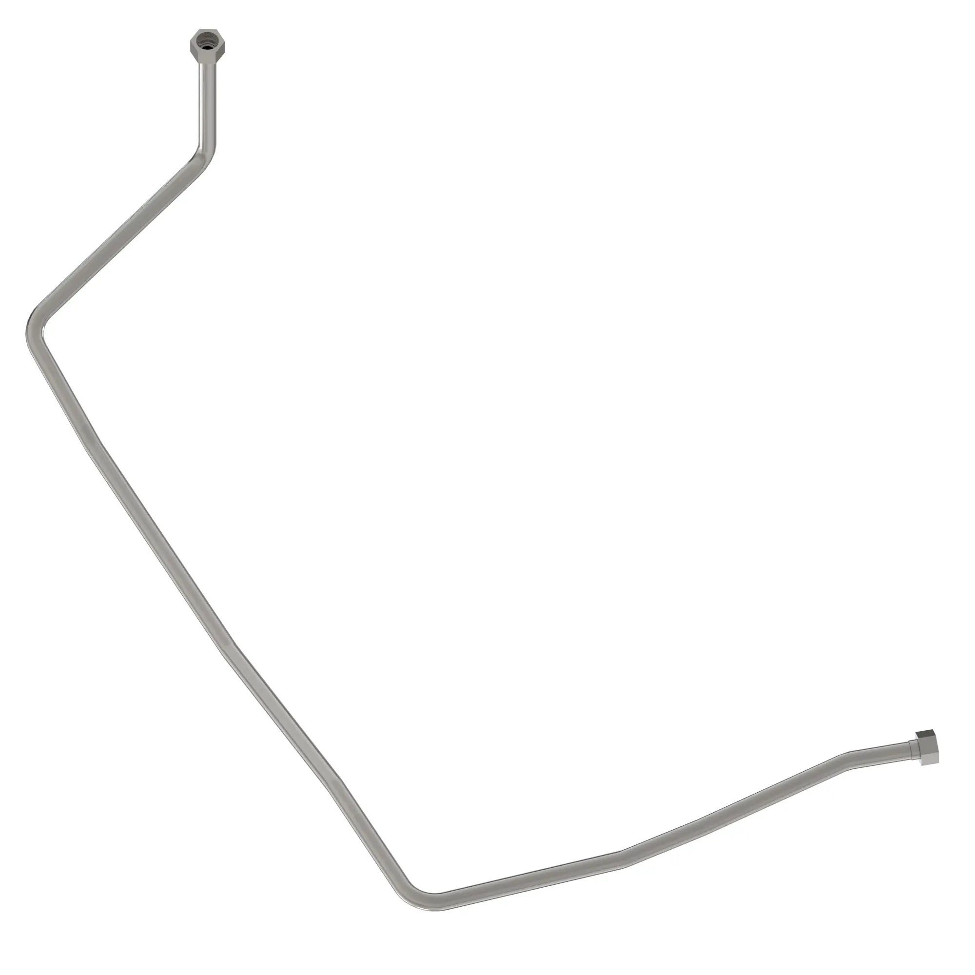 John Deere Fan Valve Hydraulics Pipe - F657017
