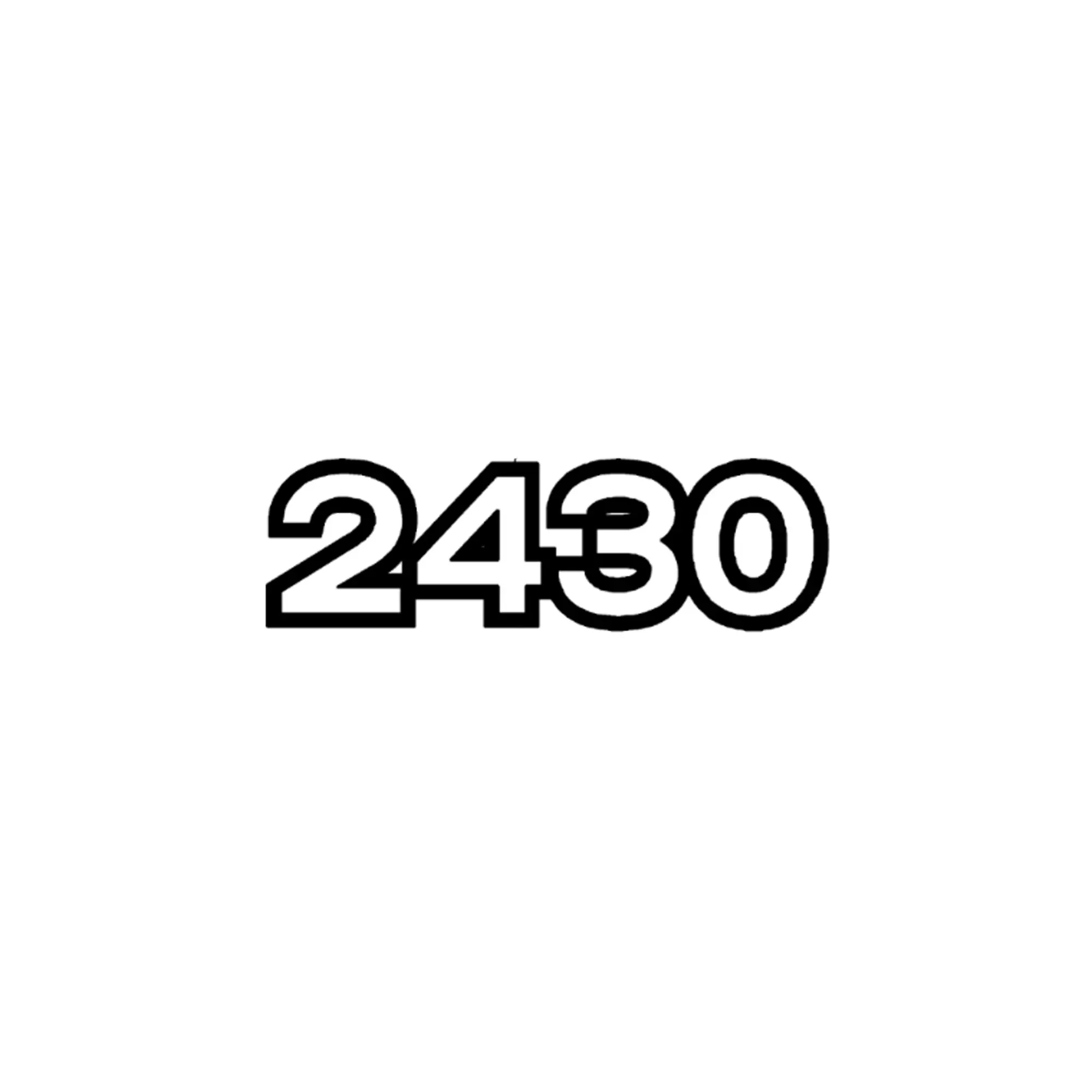 John Deere 2430 Model Label - KK47810