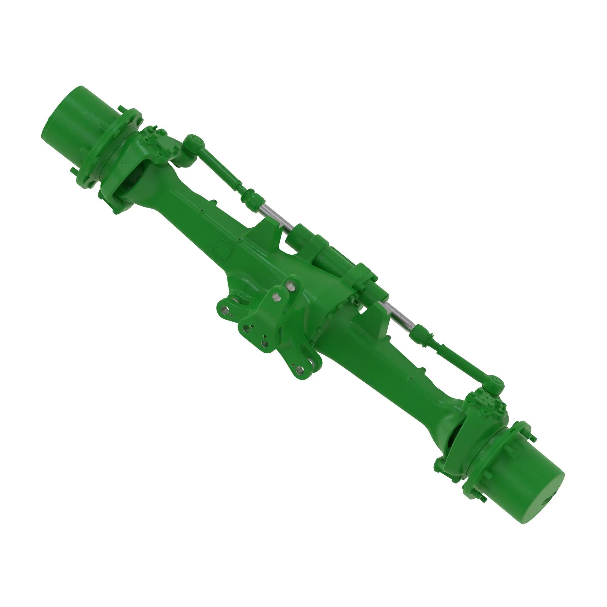 MFWD I=15.692/TLS/BRAKE (DANA 733/10088326), M18 steering cylinder ports