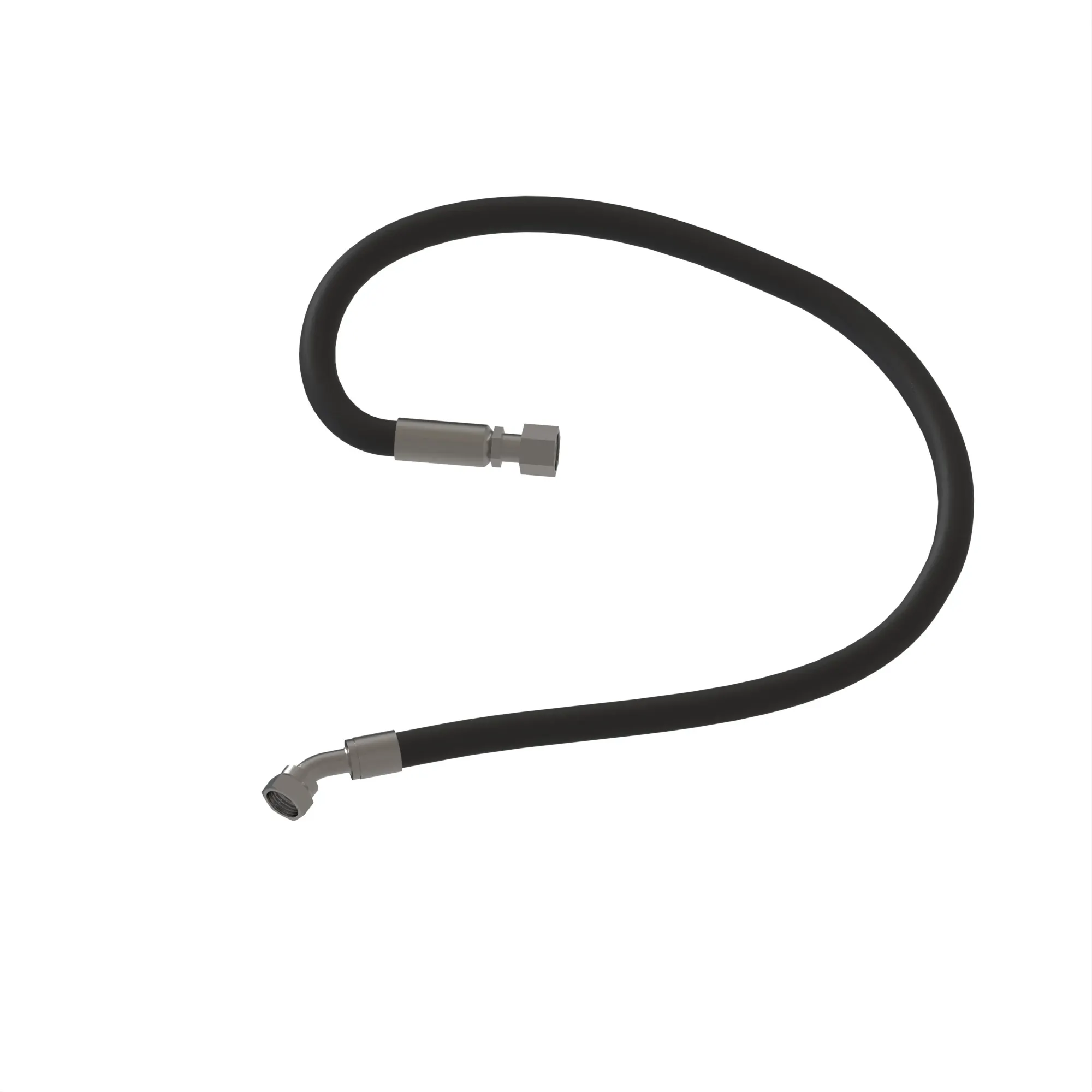 John Deere Front Feed Roller Motor Hose - AXT19170