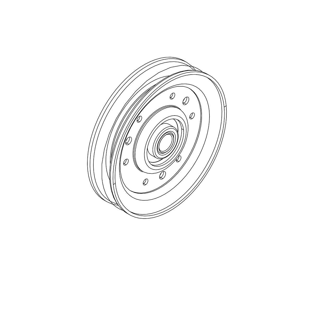 Sheave Assy-Idler V-Groove