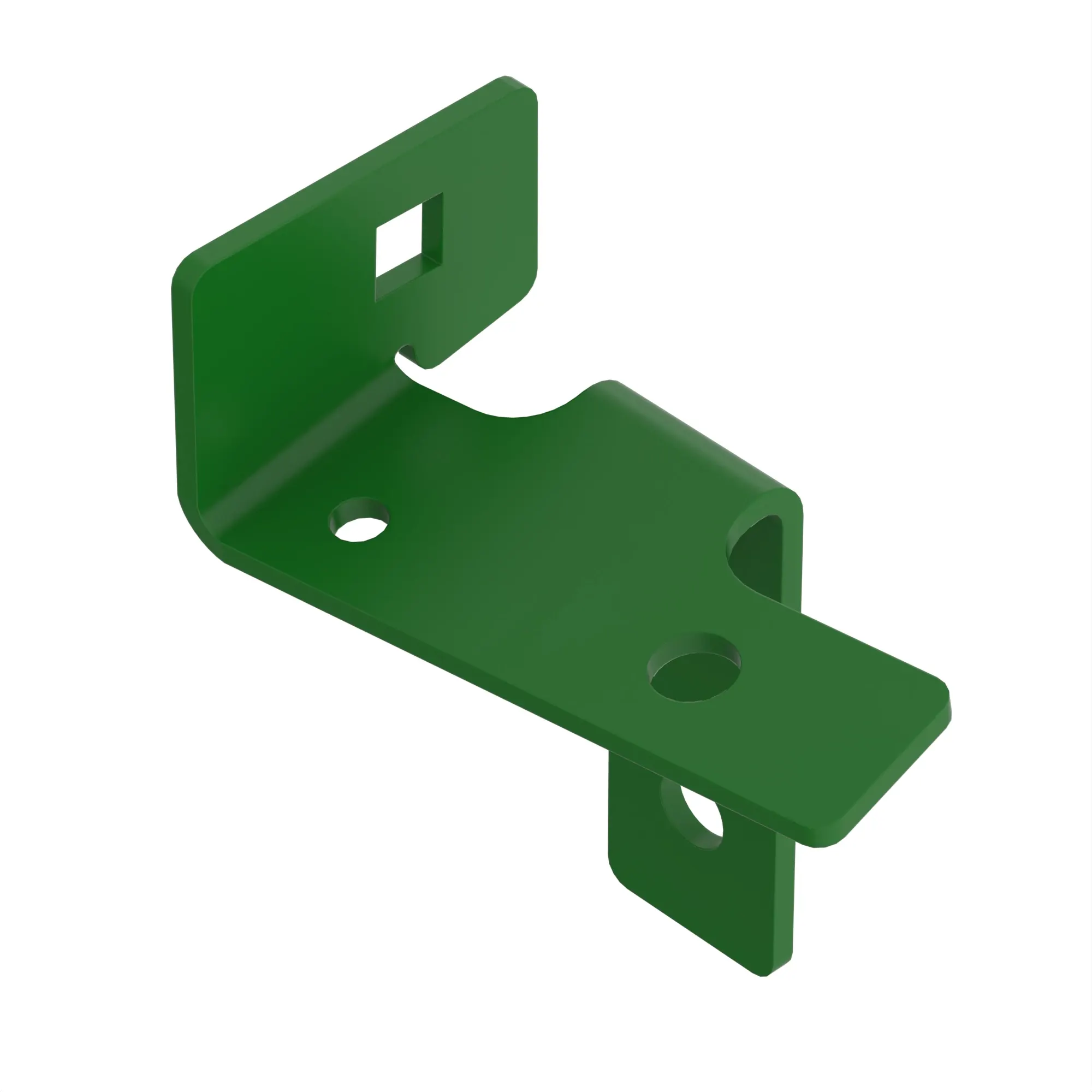 BRACKET, BRAKE AND STEERING LINE