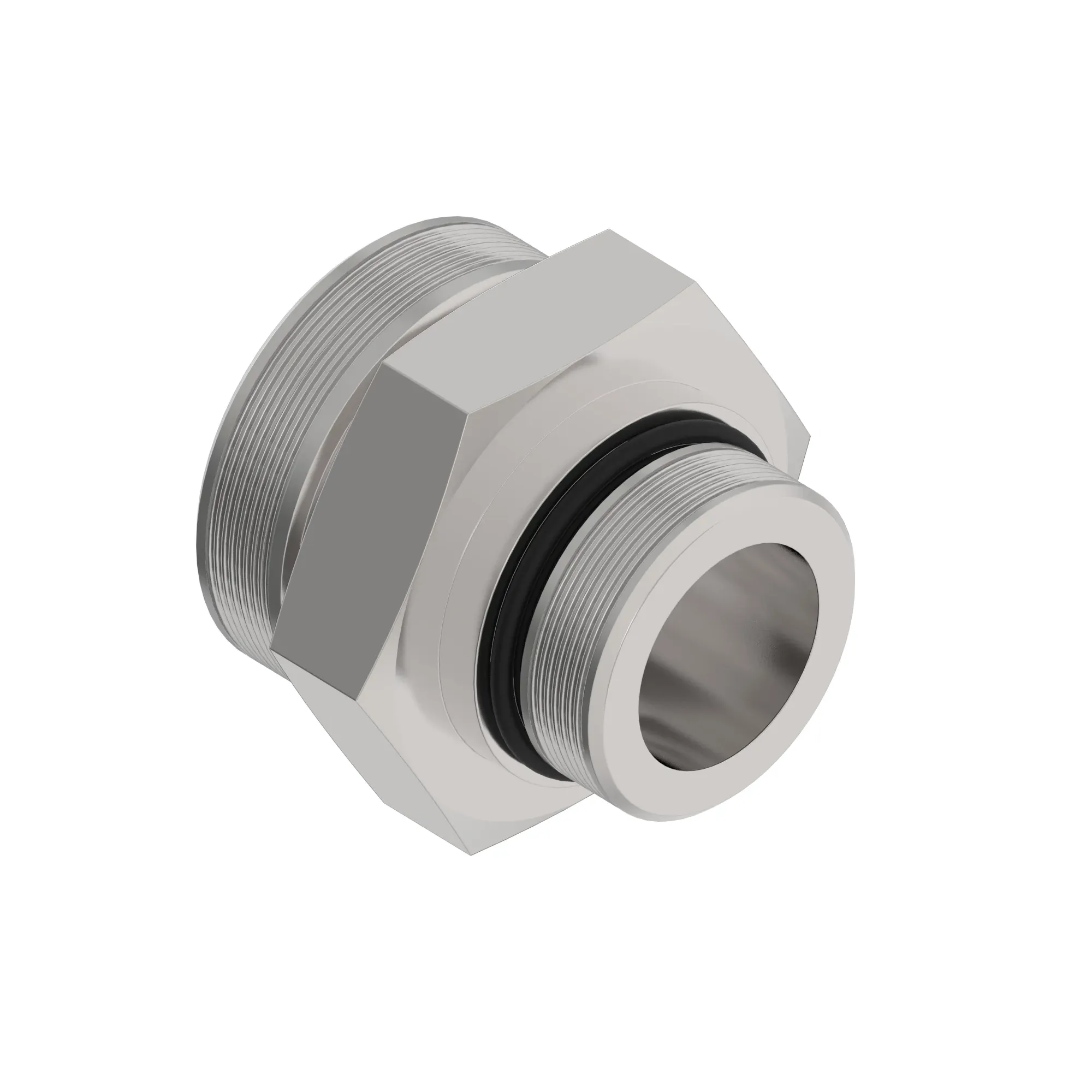 John Deere Adapter Fitting, with O-Ring - DZ121905