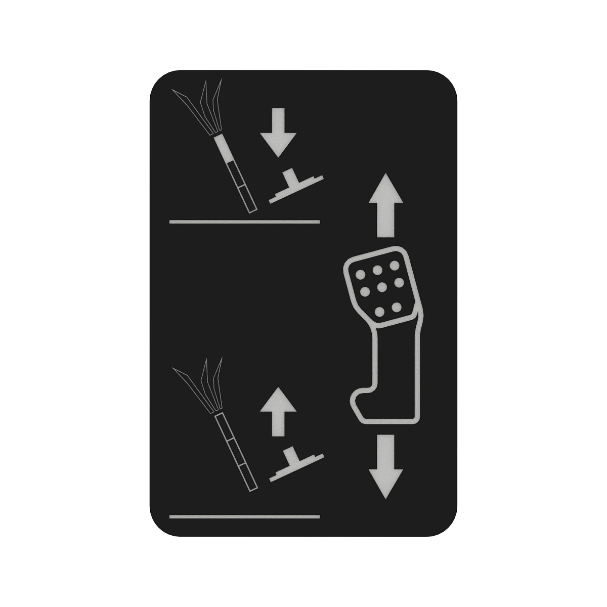 Decal-Basecutter Control Small