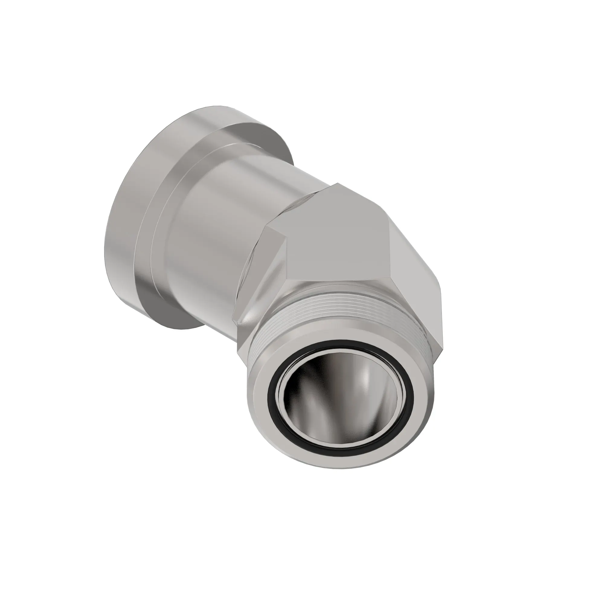 ELBOW FITTING, 4 BOLT FLANGE HEAD T