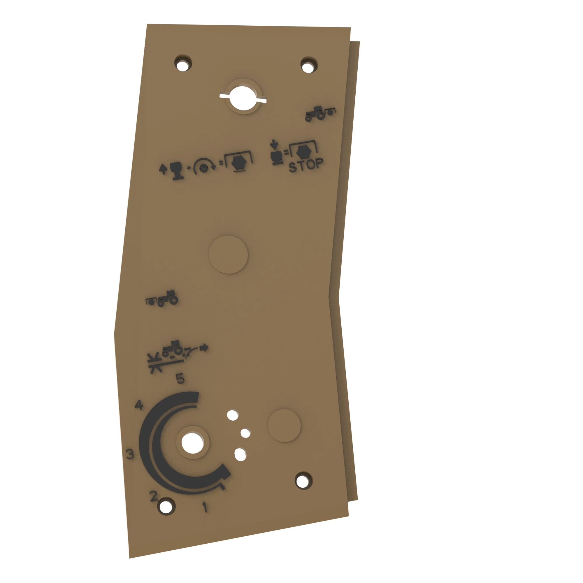 PANEL,PTO/RS CONTROL