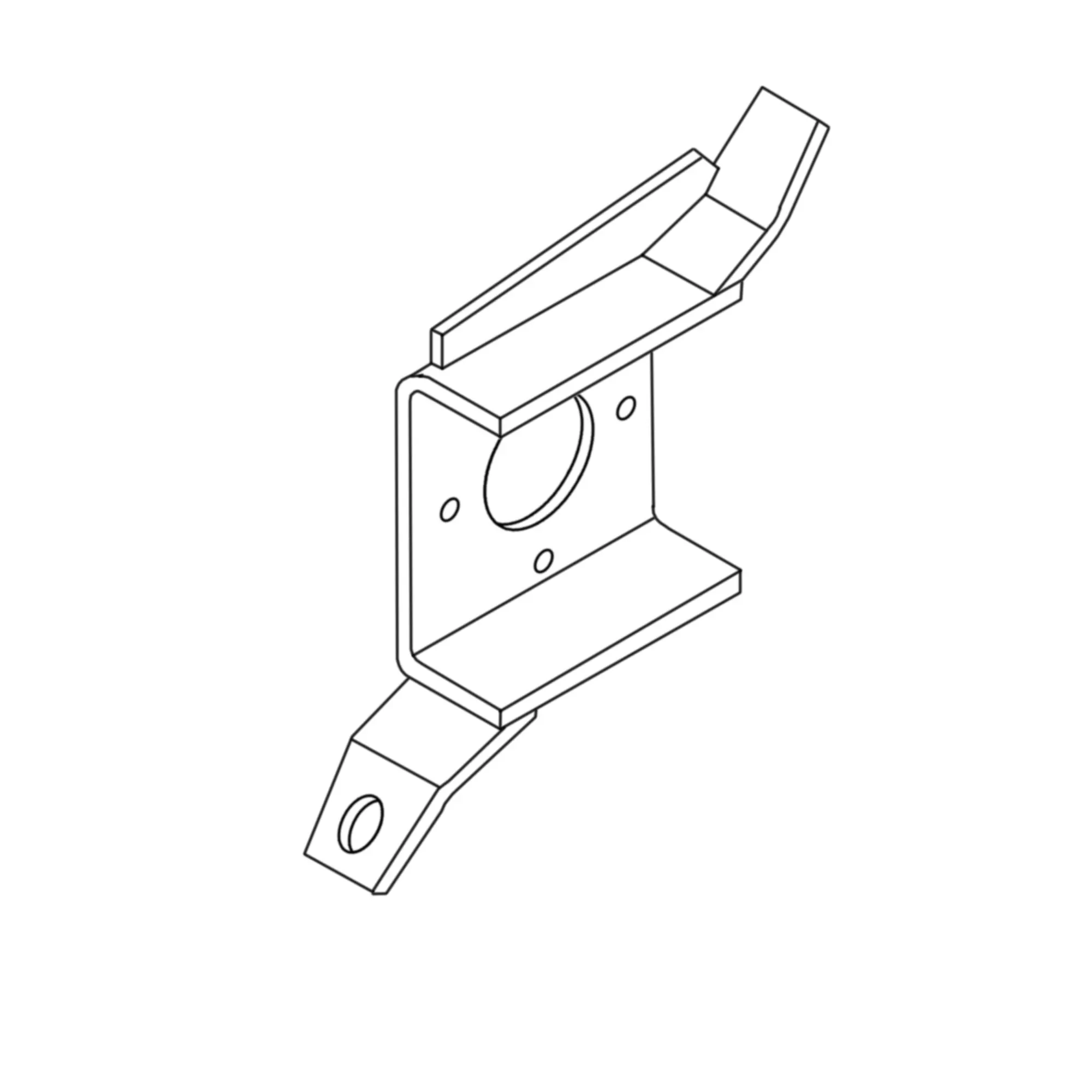 John Deere Impeller Gearbox Arm - AE49185