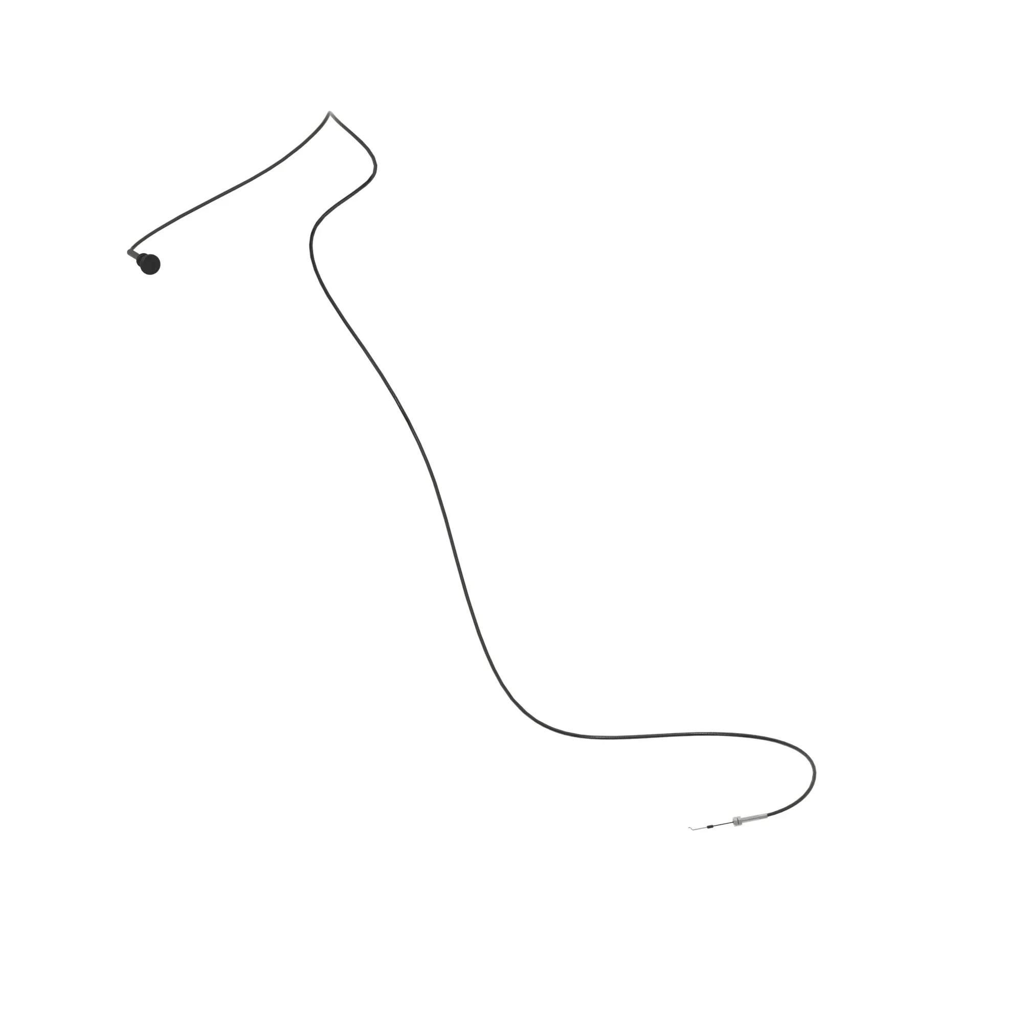 John Deere Choke Control Push Pull Cable - AM140281