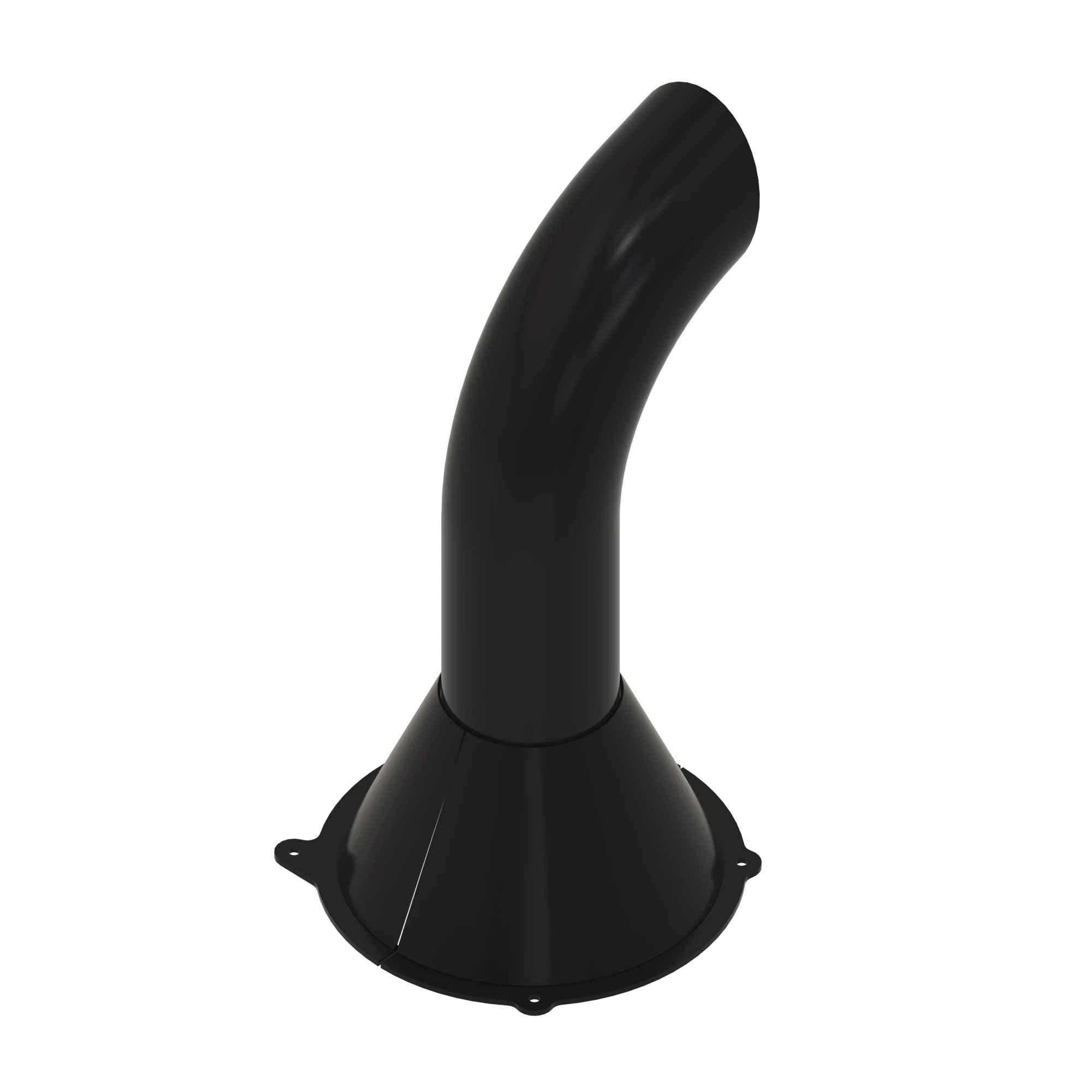 EXHAUST STACK PLENUM BLACK