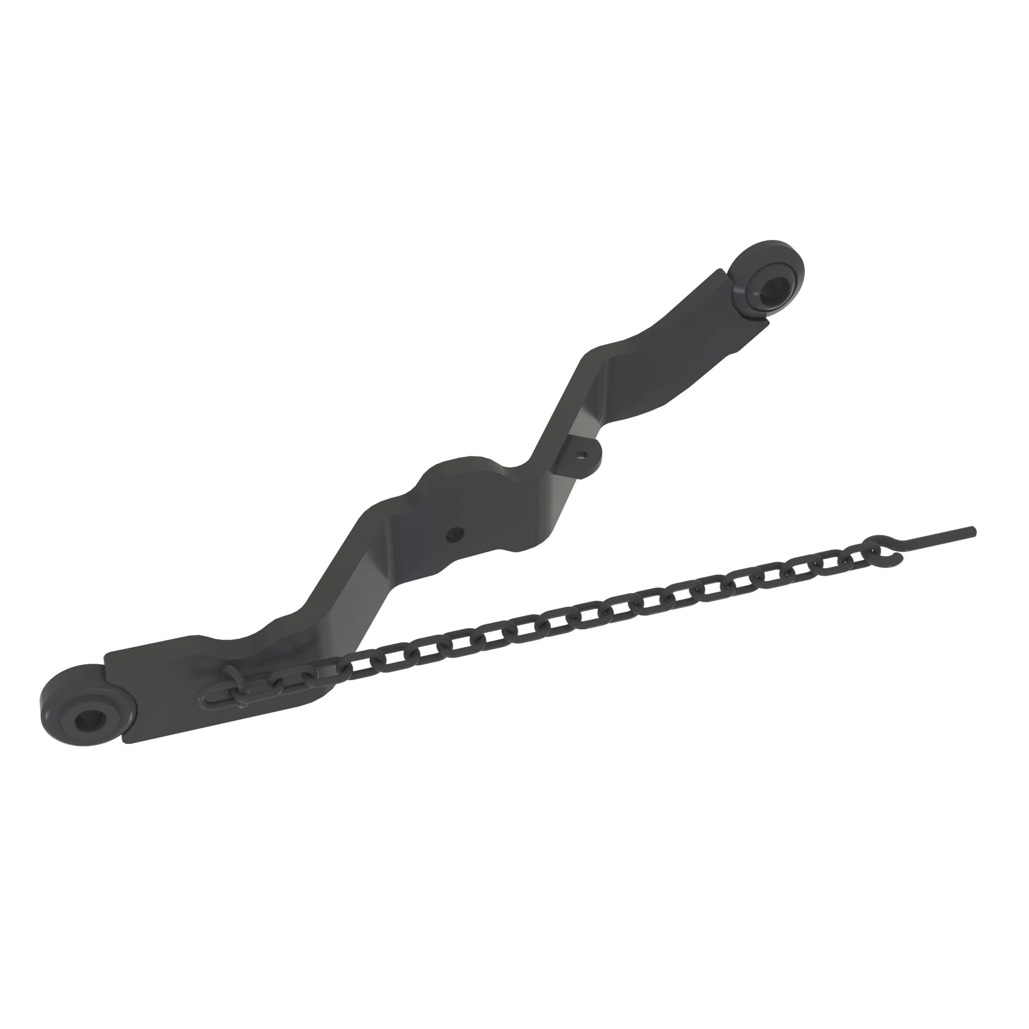 ⚙️ AM132946: Enganche inferior, lado derecho John Deere 🚜✅