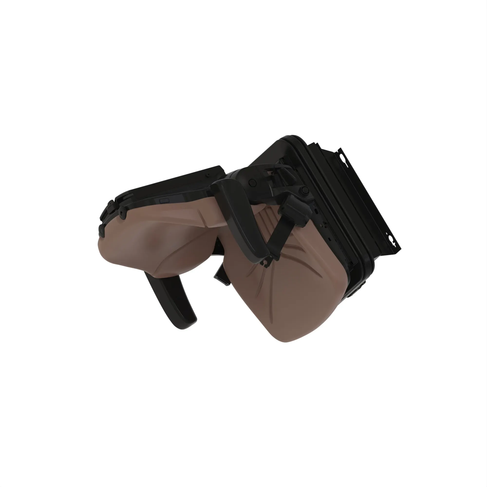 SJ31217: Fabric Operator Seat with Air Suspension