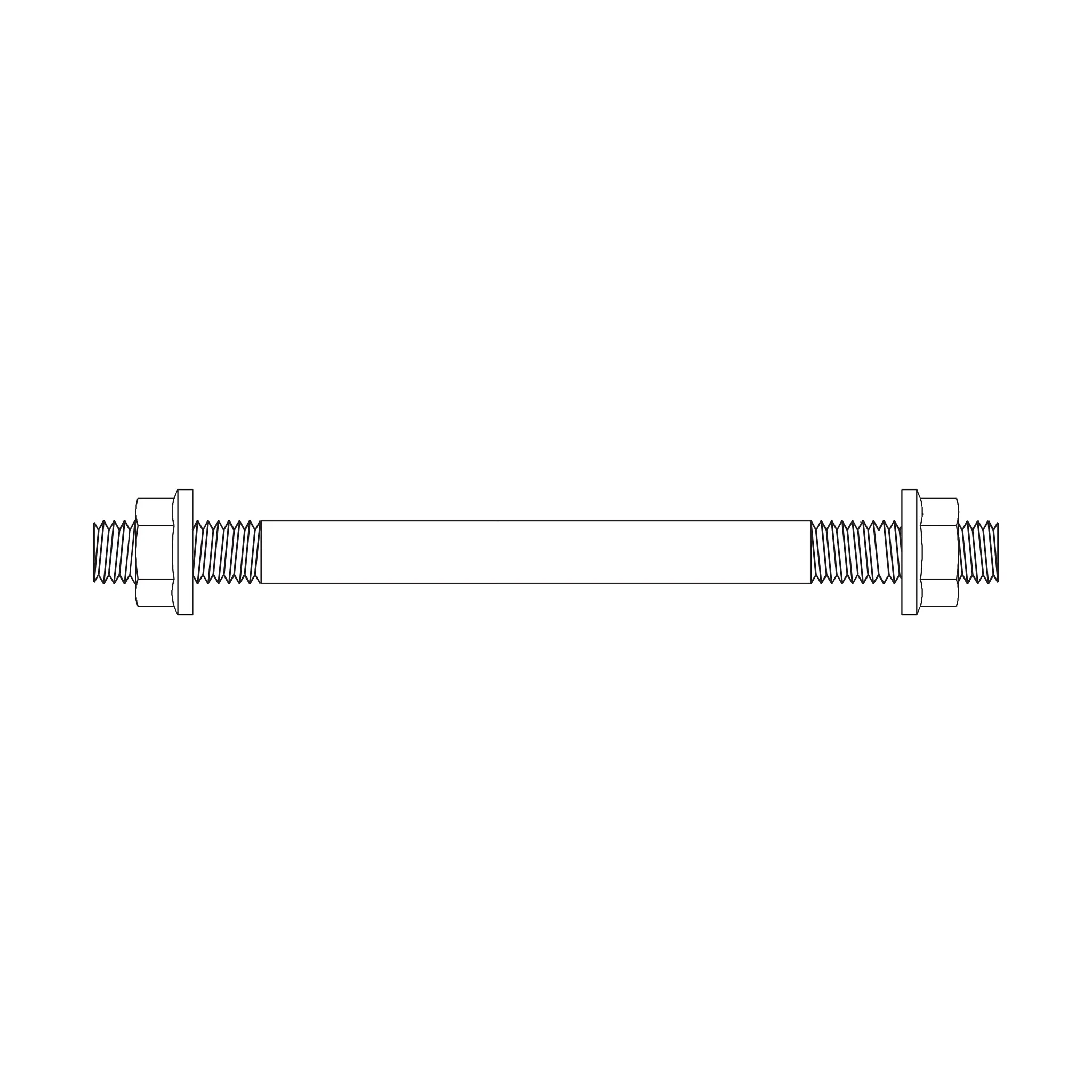 John Deere Two Spool Stud Assembly Rod - T161584