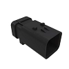 TYCO AMPSEAL16 6W PIN SLD RED PLSTC