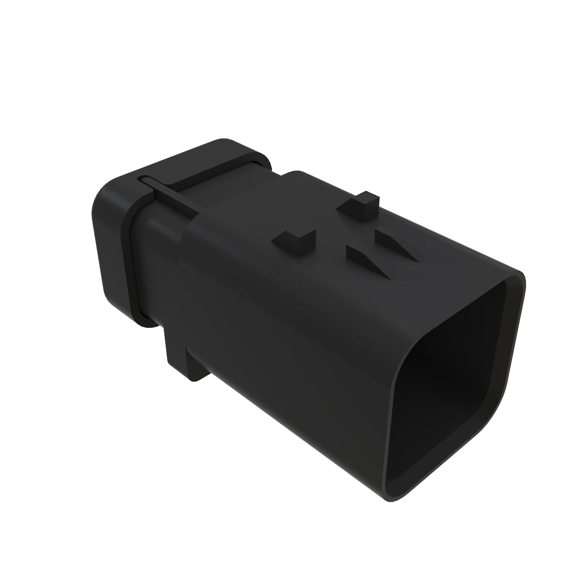 TYCO AMPSEAL16 6W PIN SLD RED PLSTC