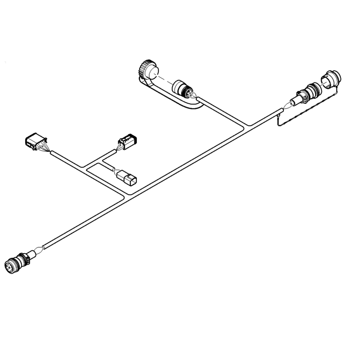 John Deere Universal Active Implement Guidance Wiring Harness - BPF10976