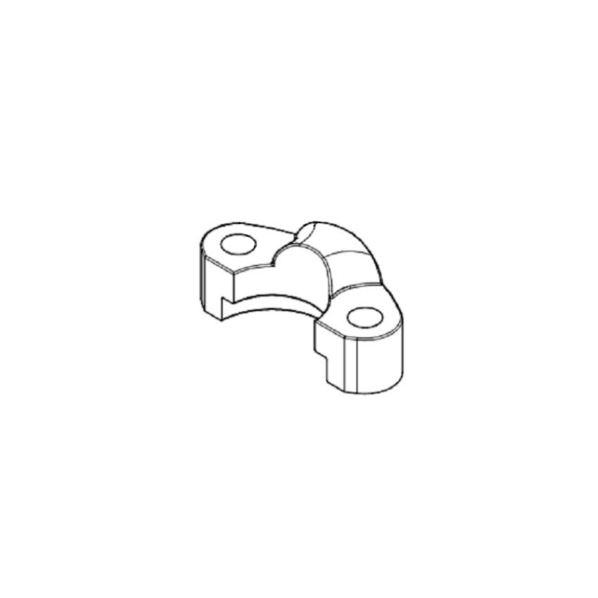 Flange - Half Split 3/4 In