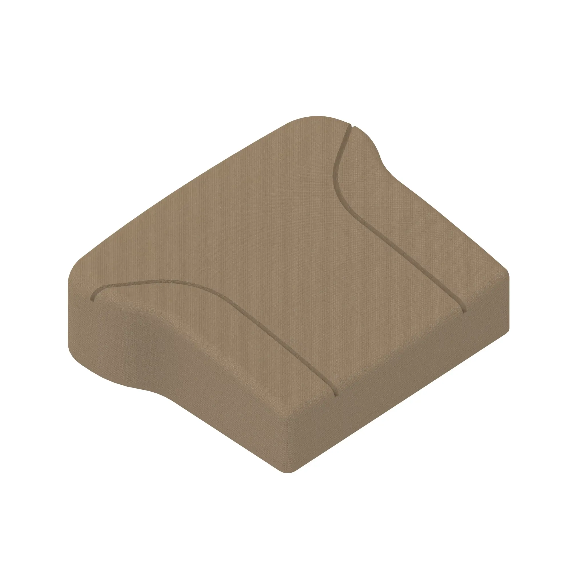 CUSHION, SEAT BOTTOM, PASSENGER DDH