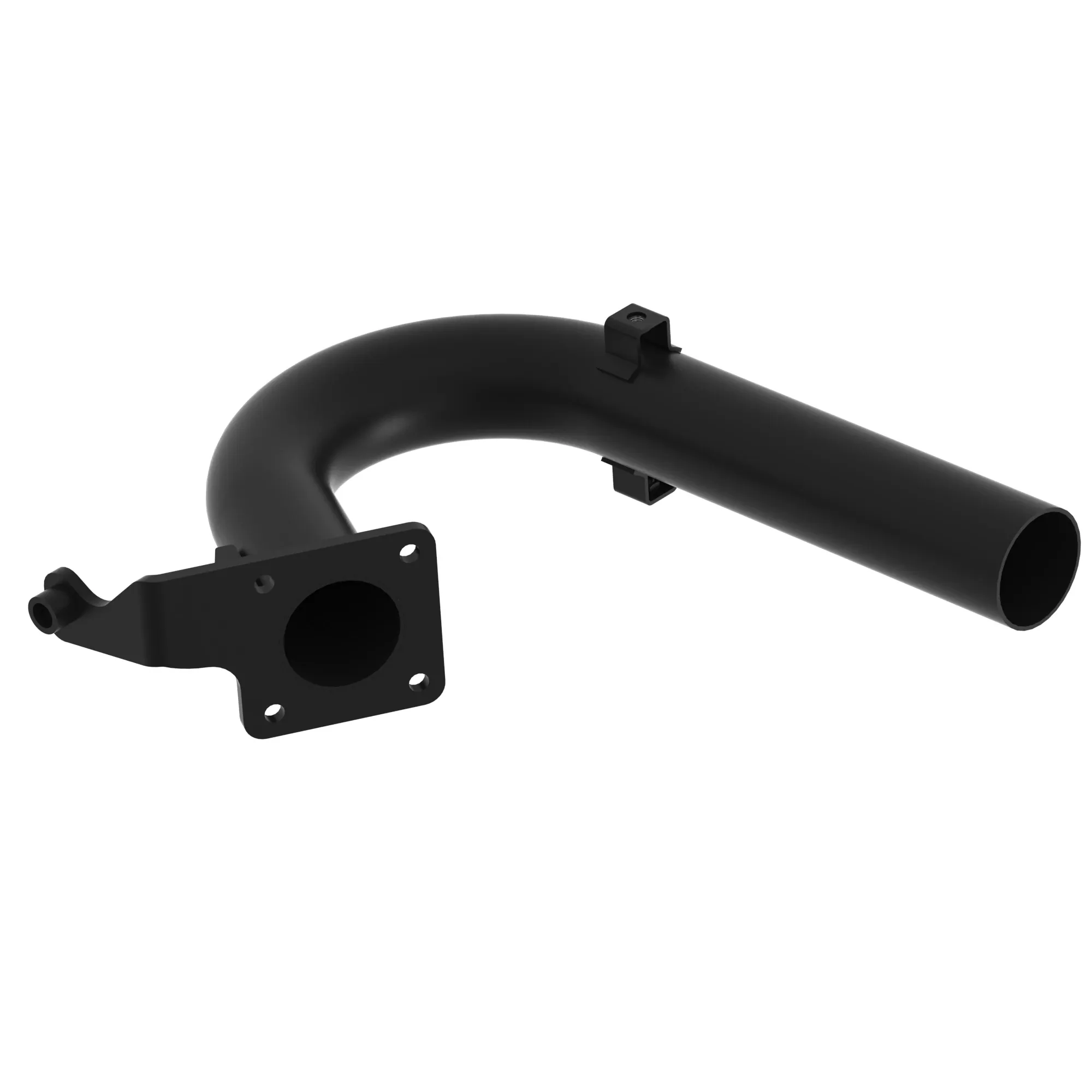 ELBOW FITTING, WITH HEAT SHIELD BRA
