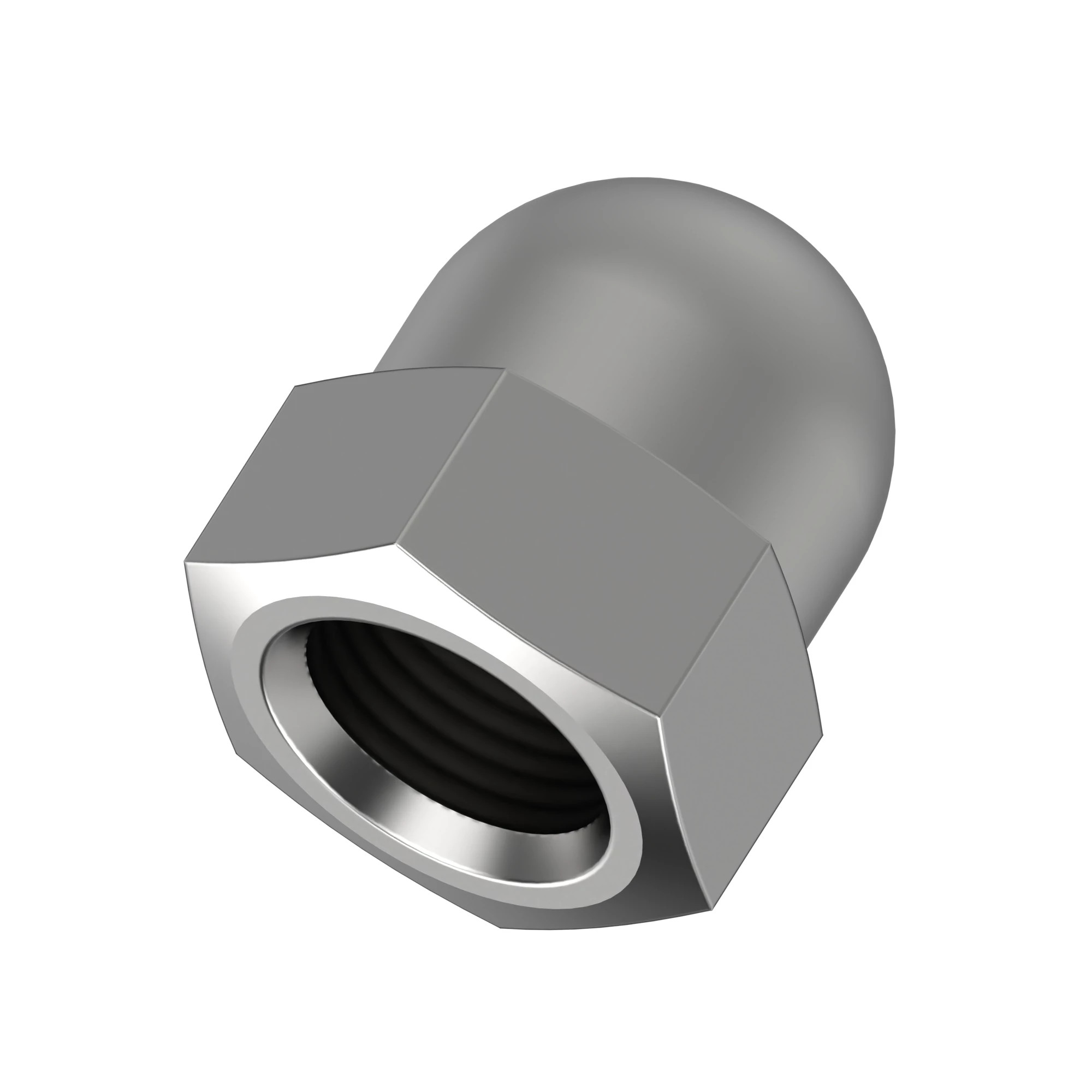 NUT, METRIC, HEX CROWN