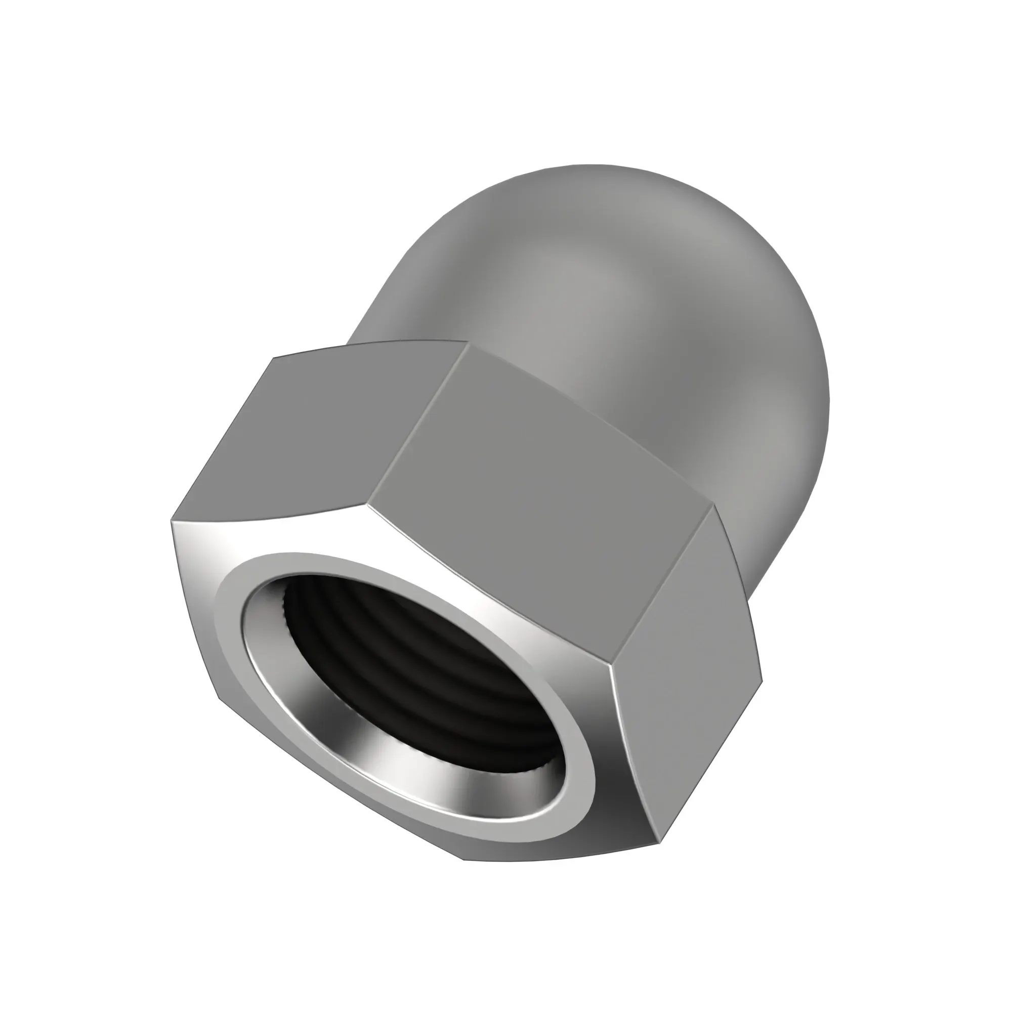 John Deere Hexagonal Crown Nut, M5 - 14M7253