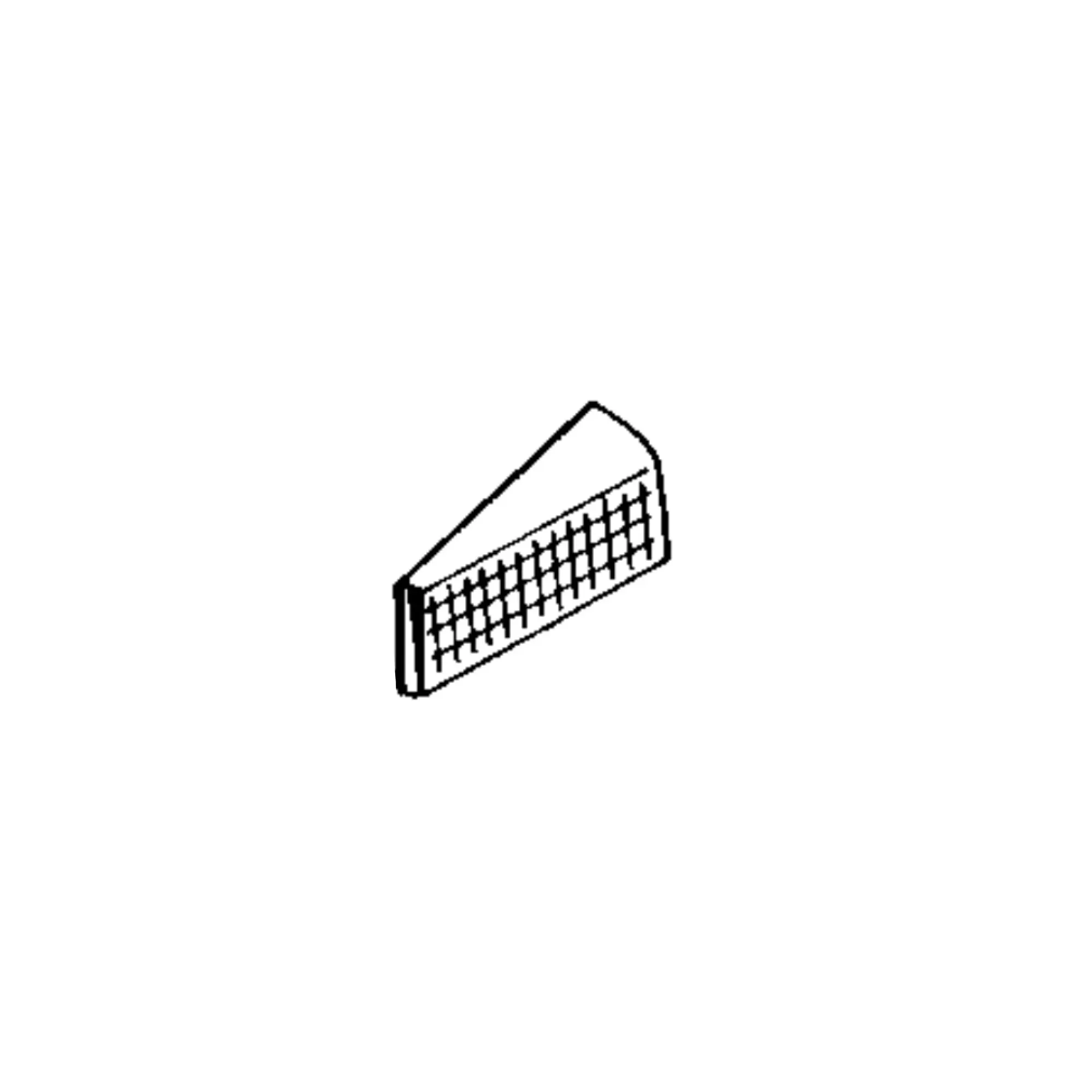 John Deere Front Warning lamp Lens - T76731