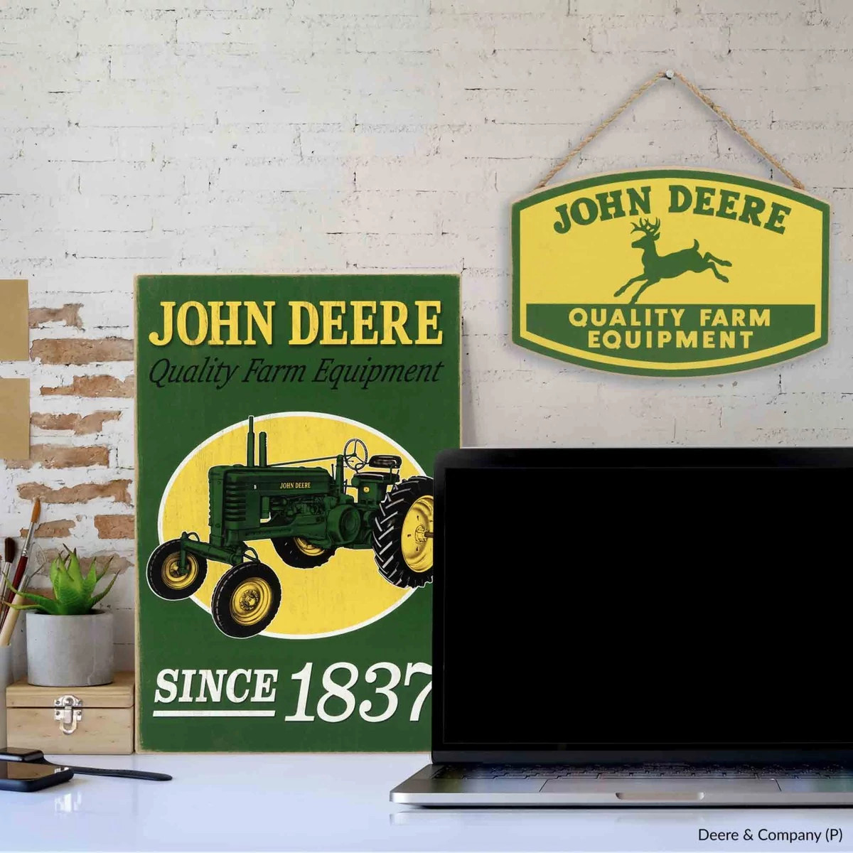 Quality Equipment Hanging Wood Sign