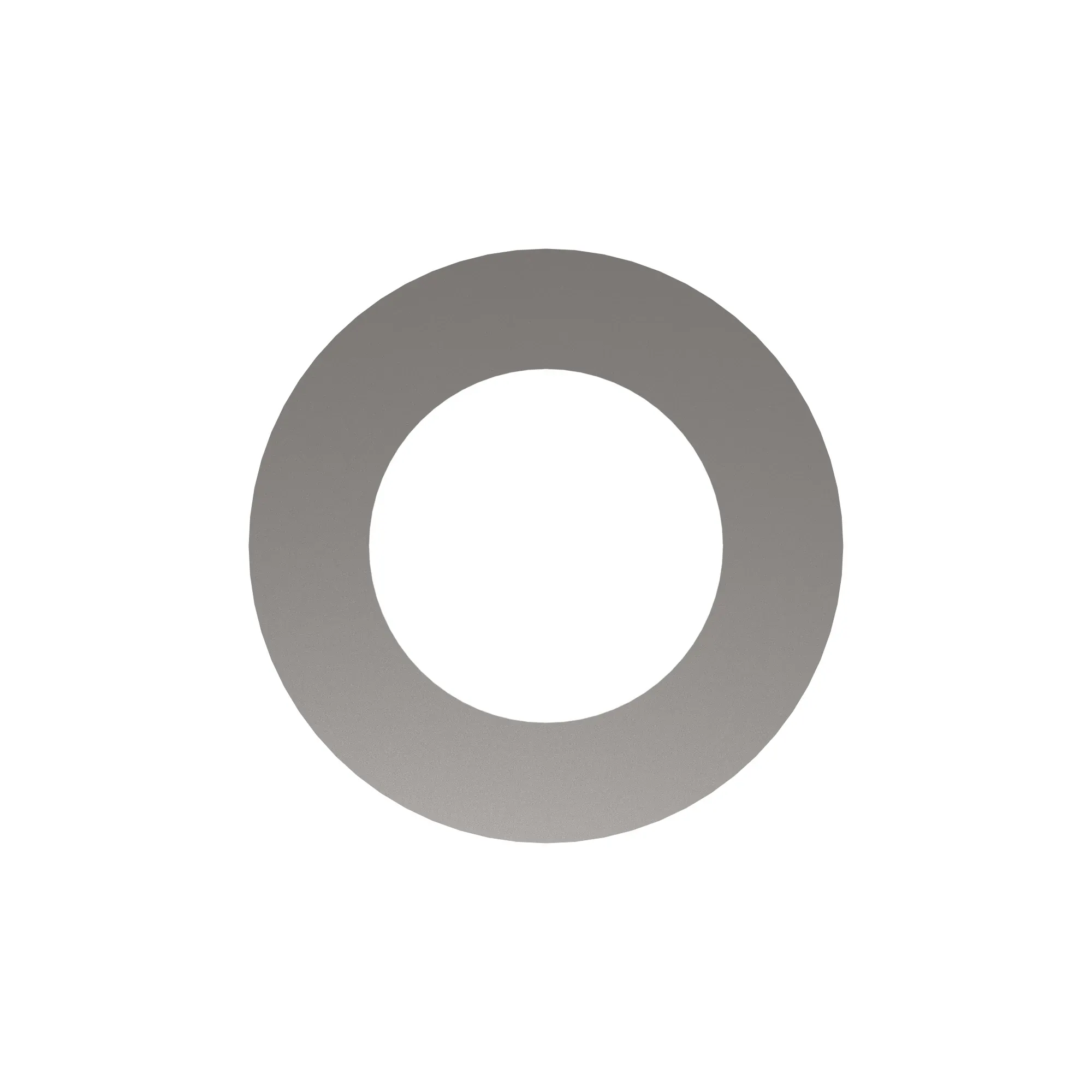 WASHER, METALLIC, ROUND HOLE