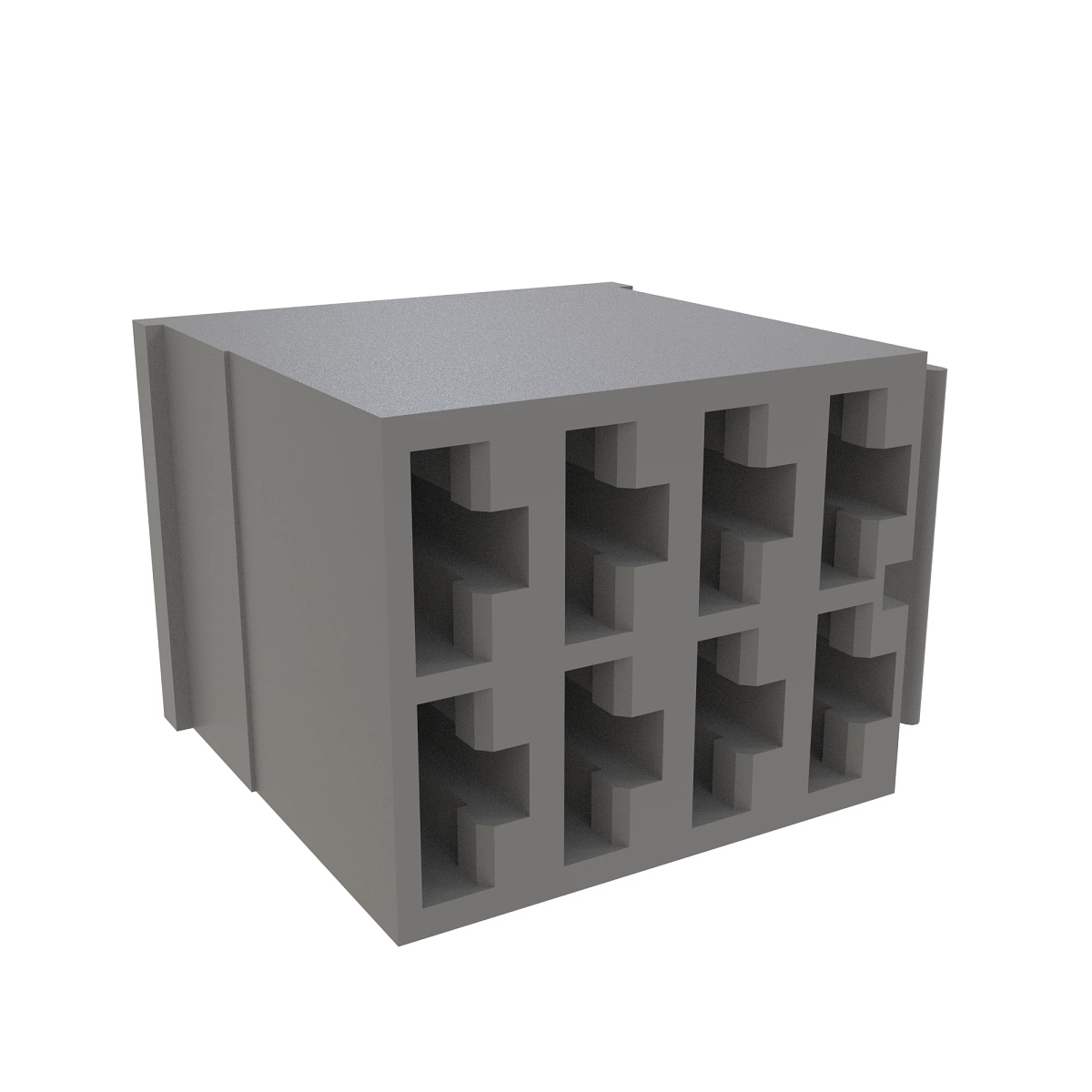 CONN HUIFENG 6.3 8W F NEUTRL PLSTC