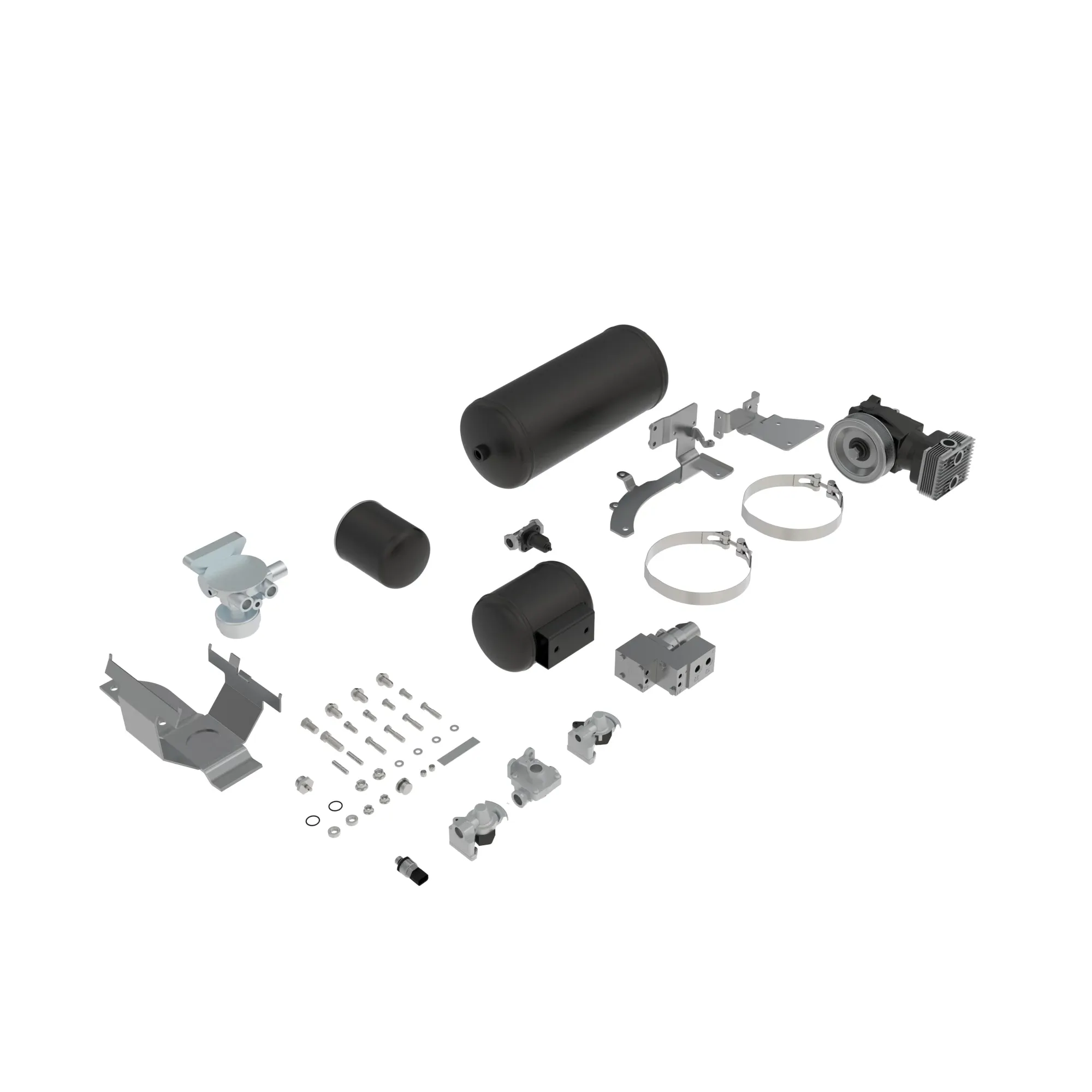 BL16531, BL16530, BL16529, BL16528, BL16527, BL16526, BL16525, Pneumatic Trailer Brake, STEERING AND BRAKES, 8751, MHM1894, Air Trailer Brake
