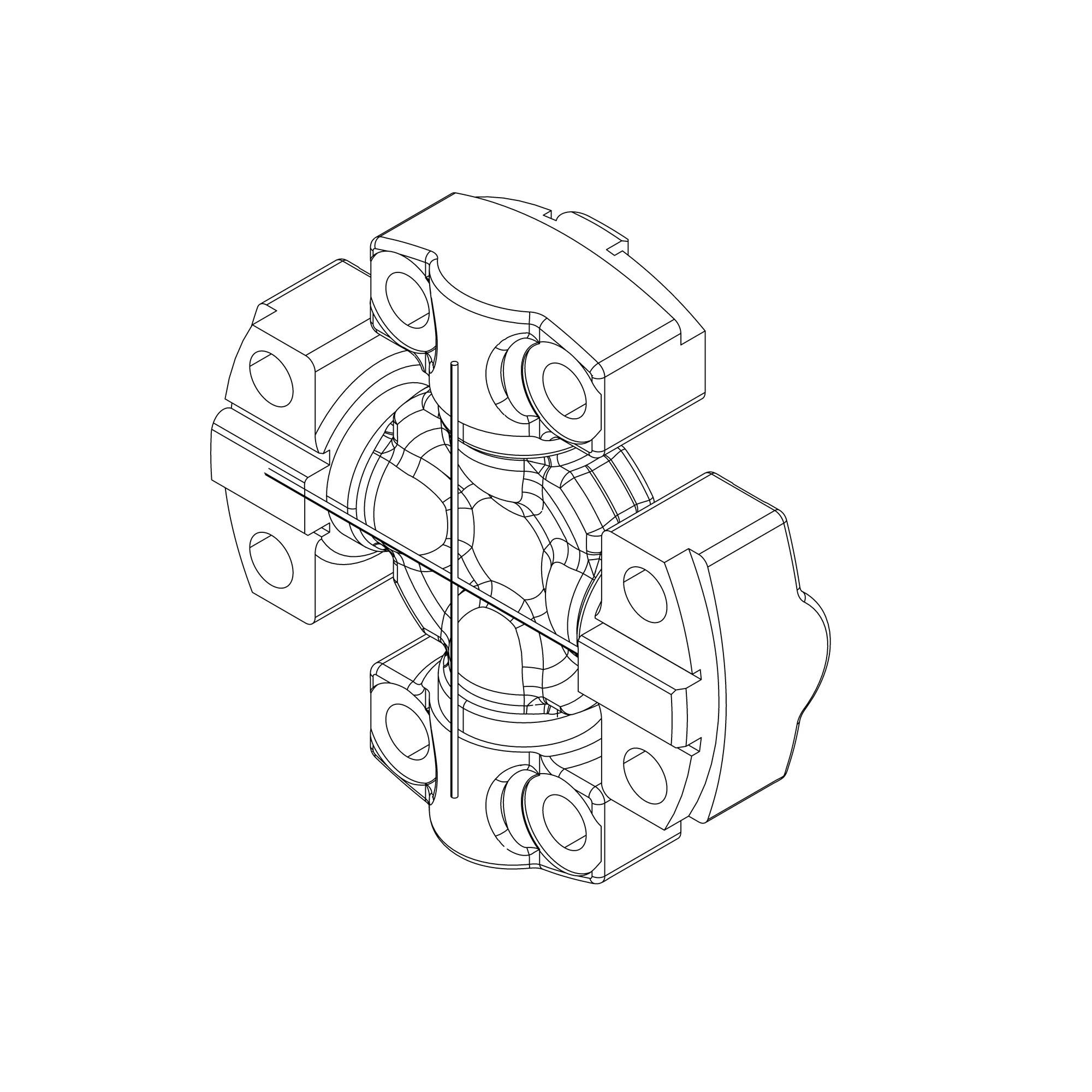John Deere Universal Joint Cross Bearing - RE307561