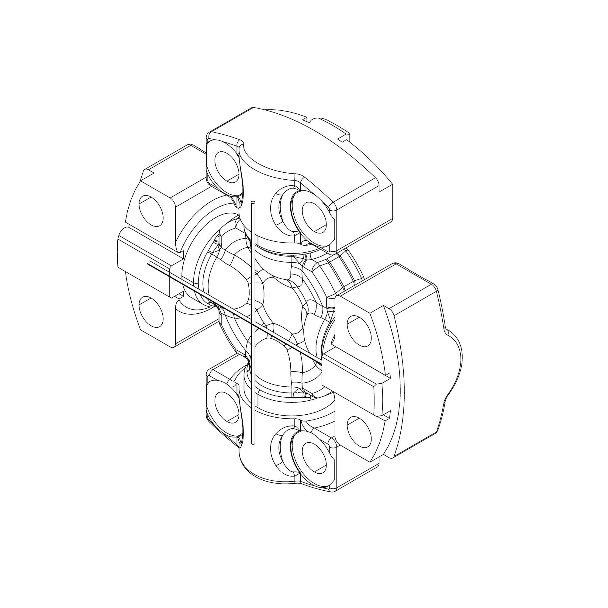 John Deere Universal Joint Cross Bearing - RE307561