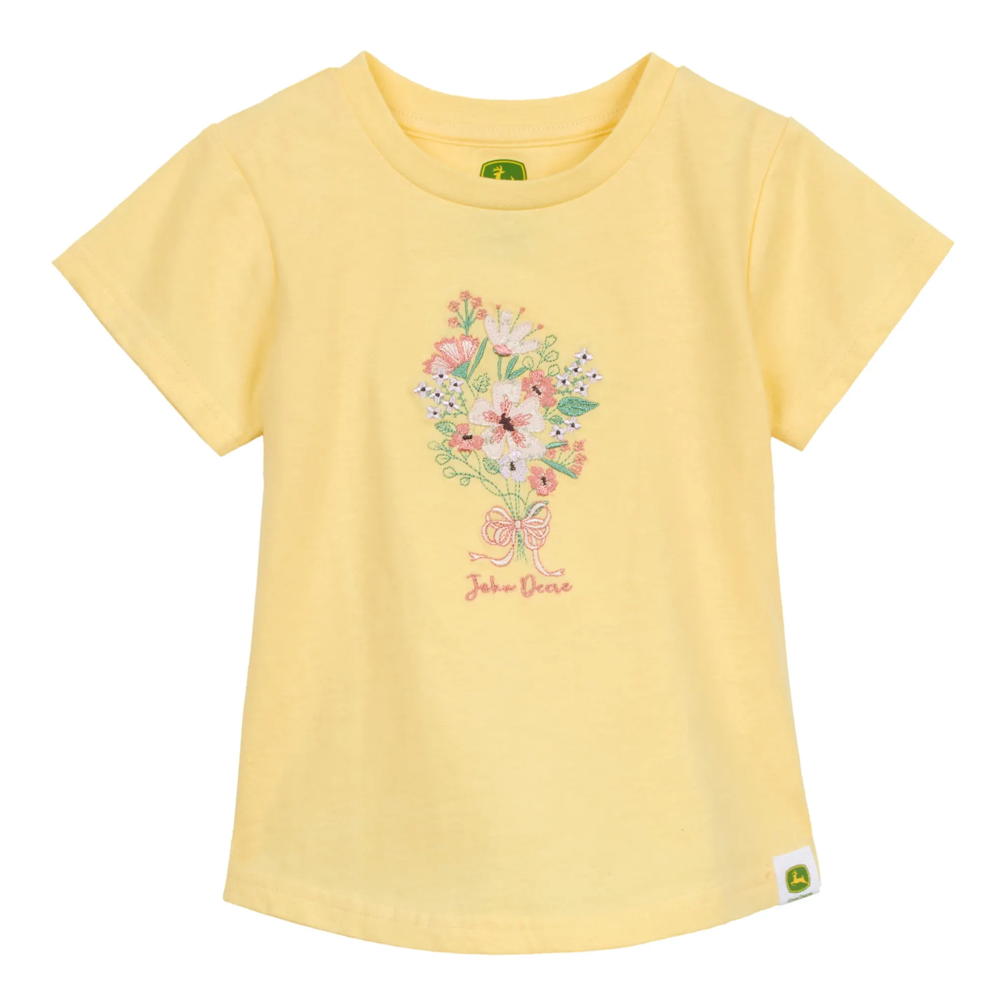 Toddler Floral T-Shirt and Shorts Outfit Set