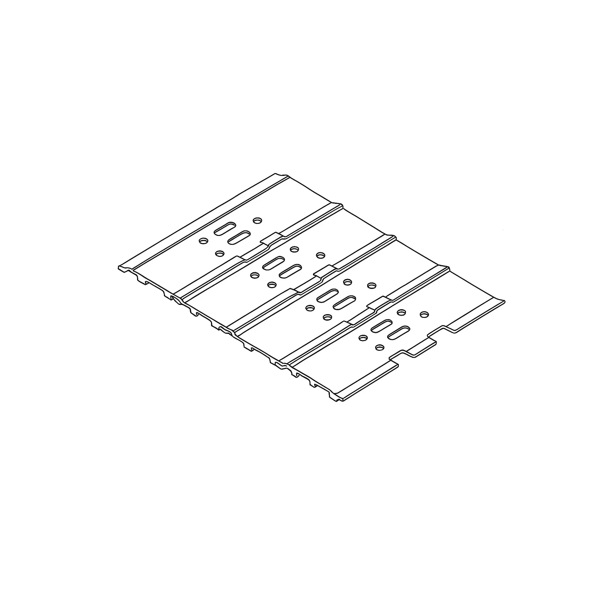 John Deere Track Chain Double Bar Shoe - 4656549