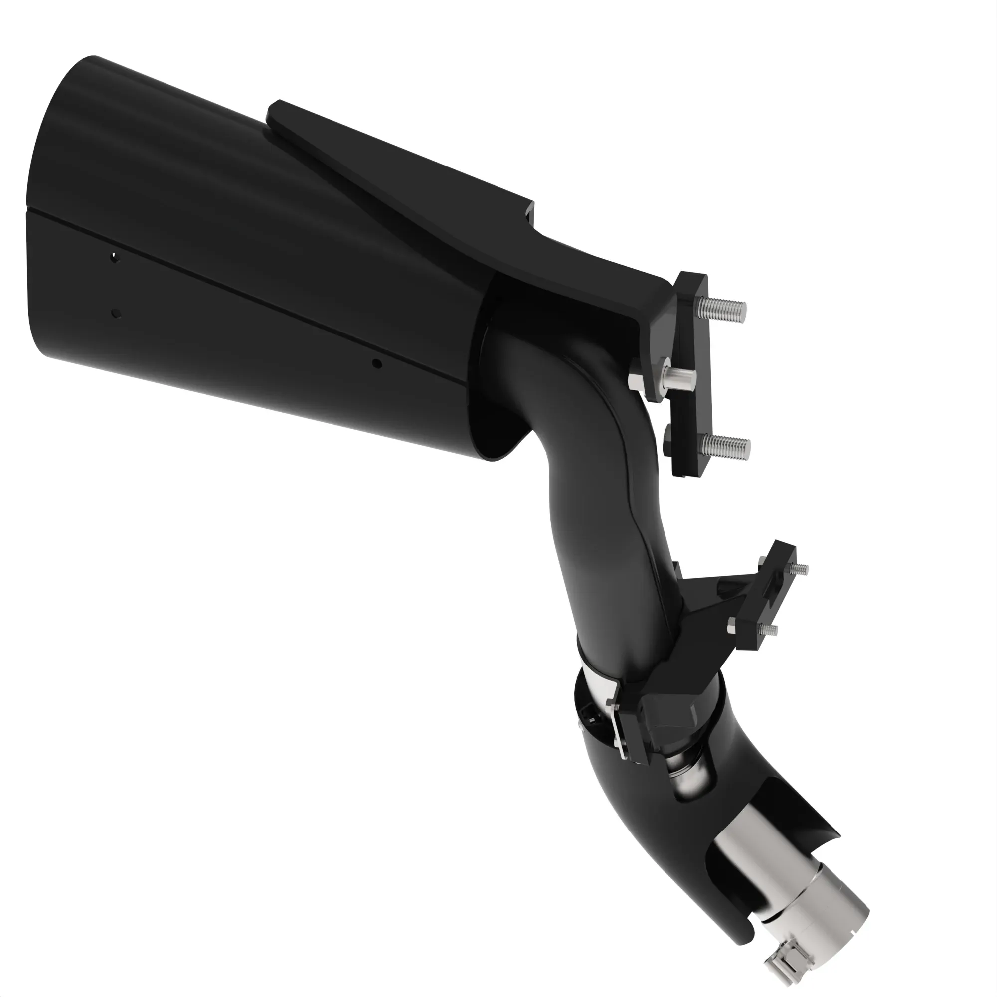 EXHAUST PIPE, SIDE EXHAUST, FIELD K