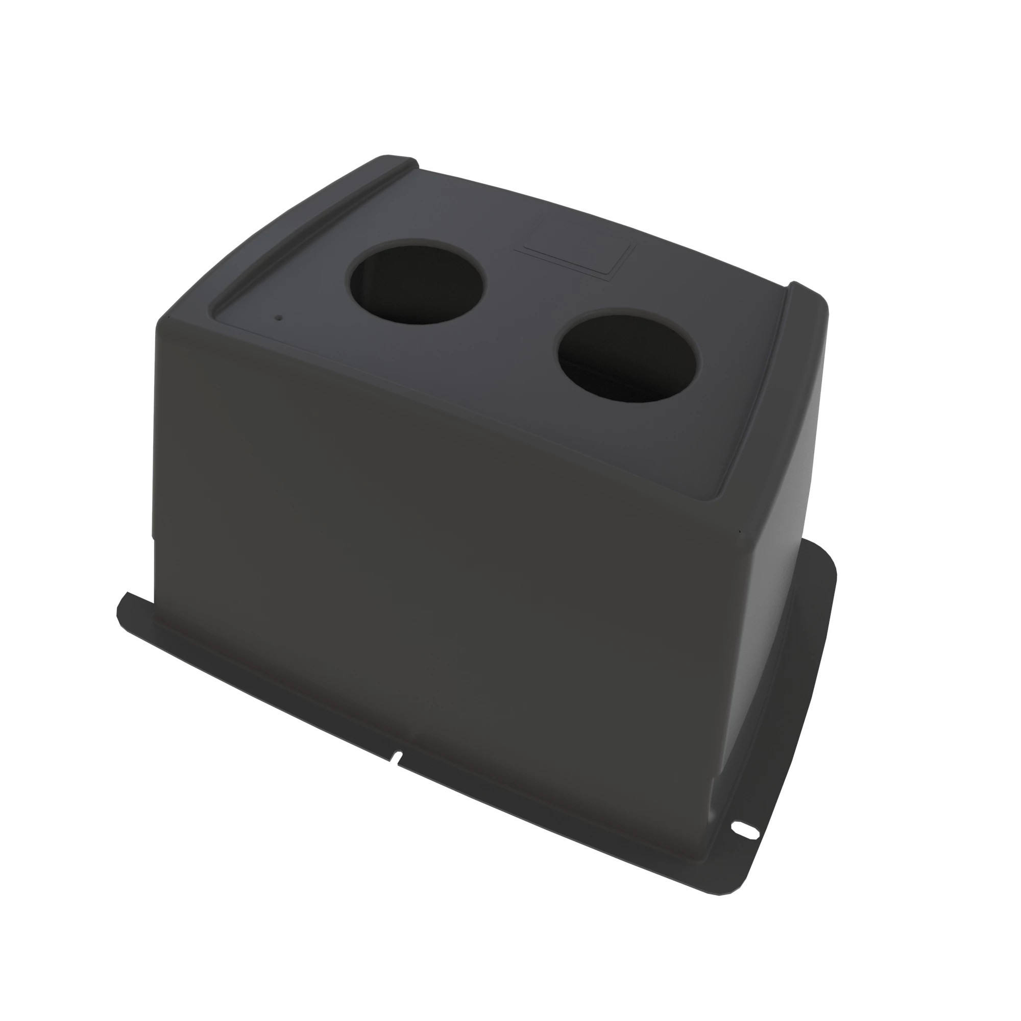 COVER BACKHOE CONTROL,2 LVR, WITH D